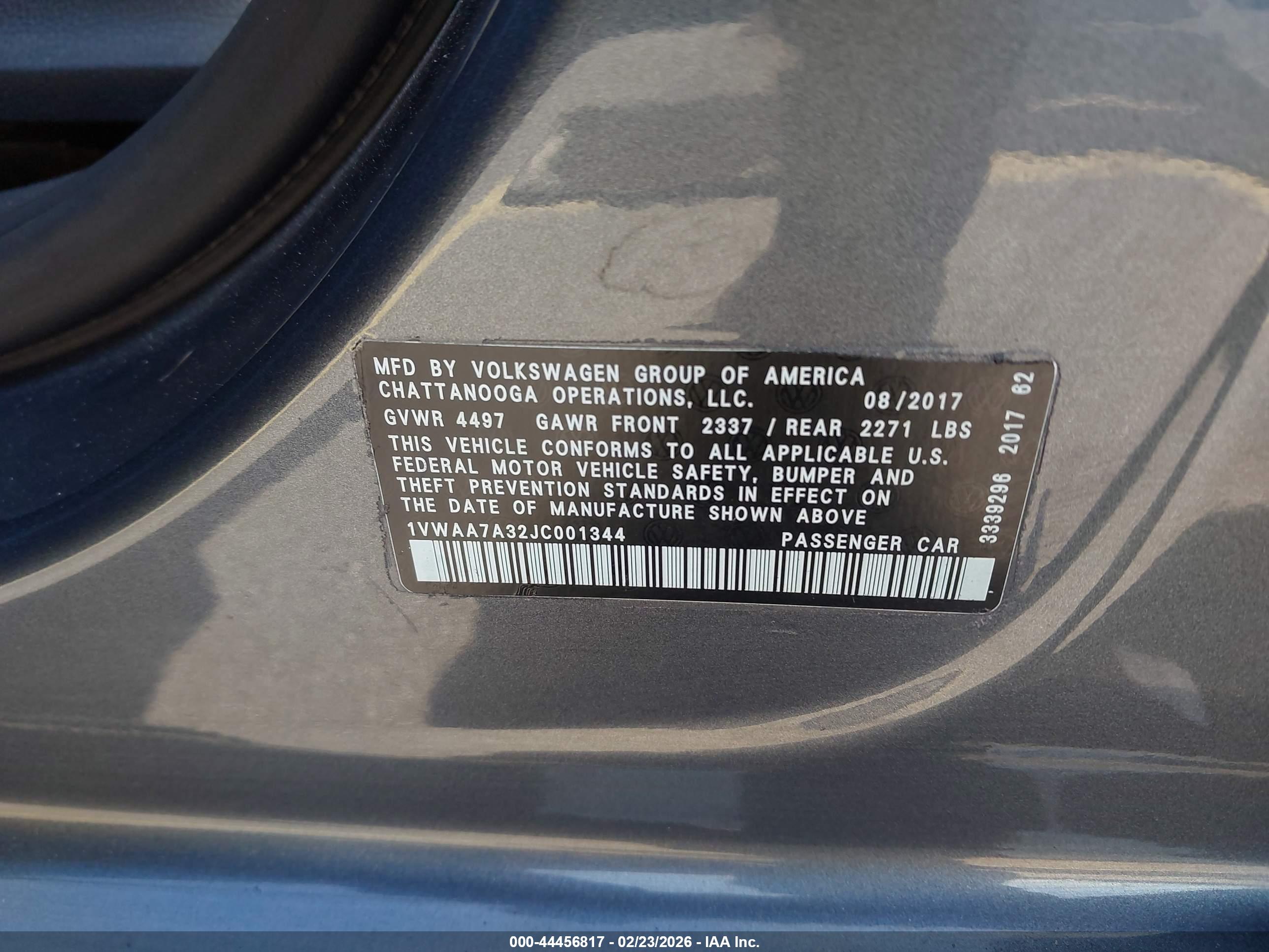 VOLKSWAGEN PASSAT image 9