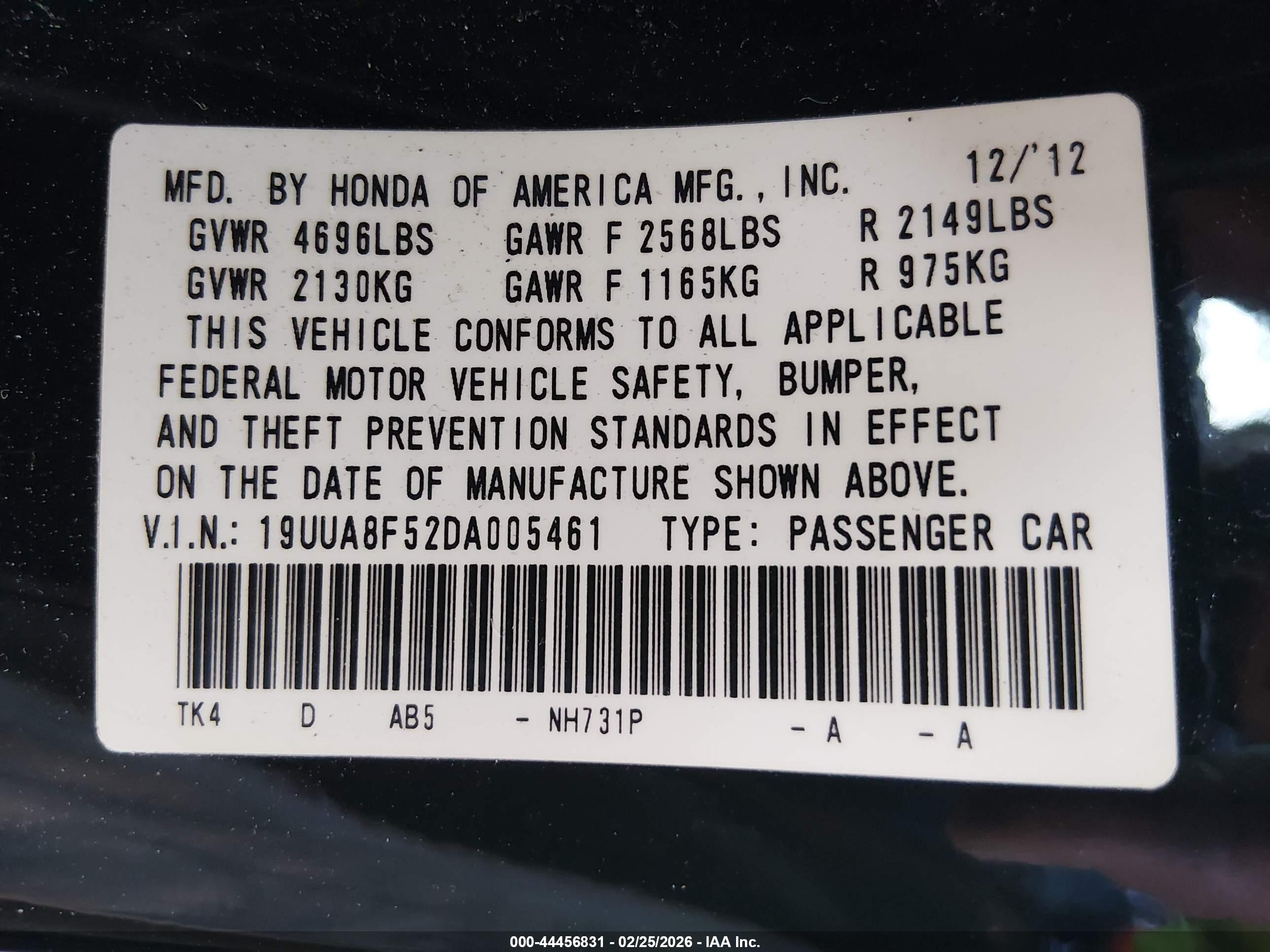 ACURA TL image 9