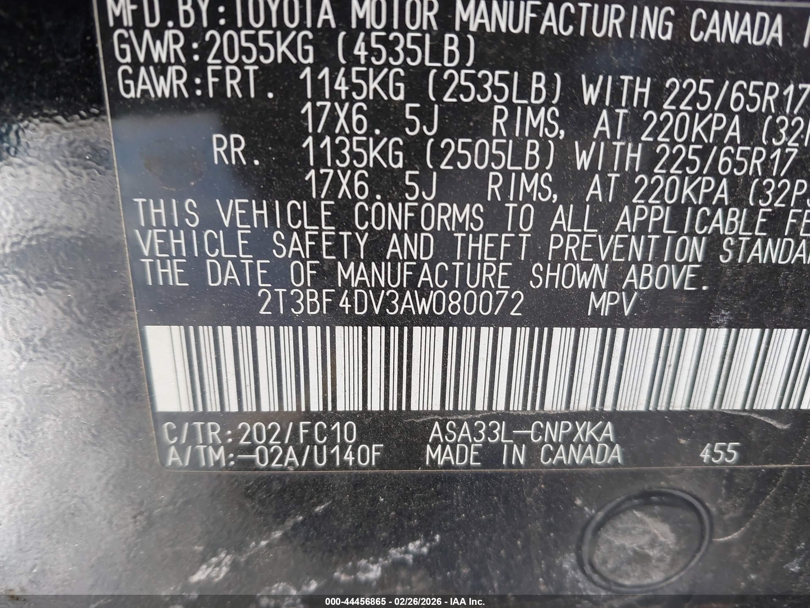 TOYOTA RAV4 image 9