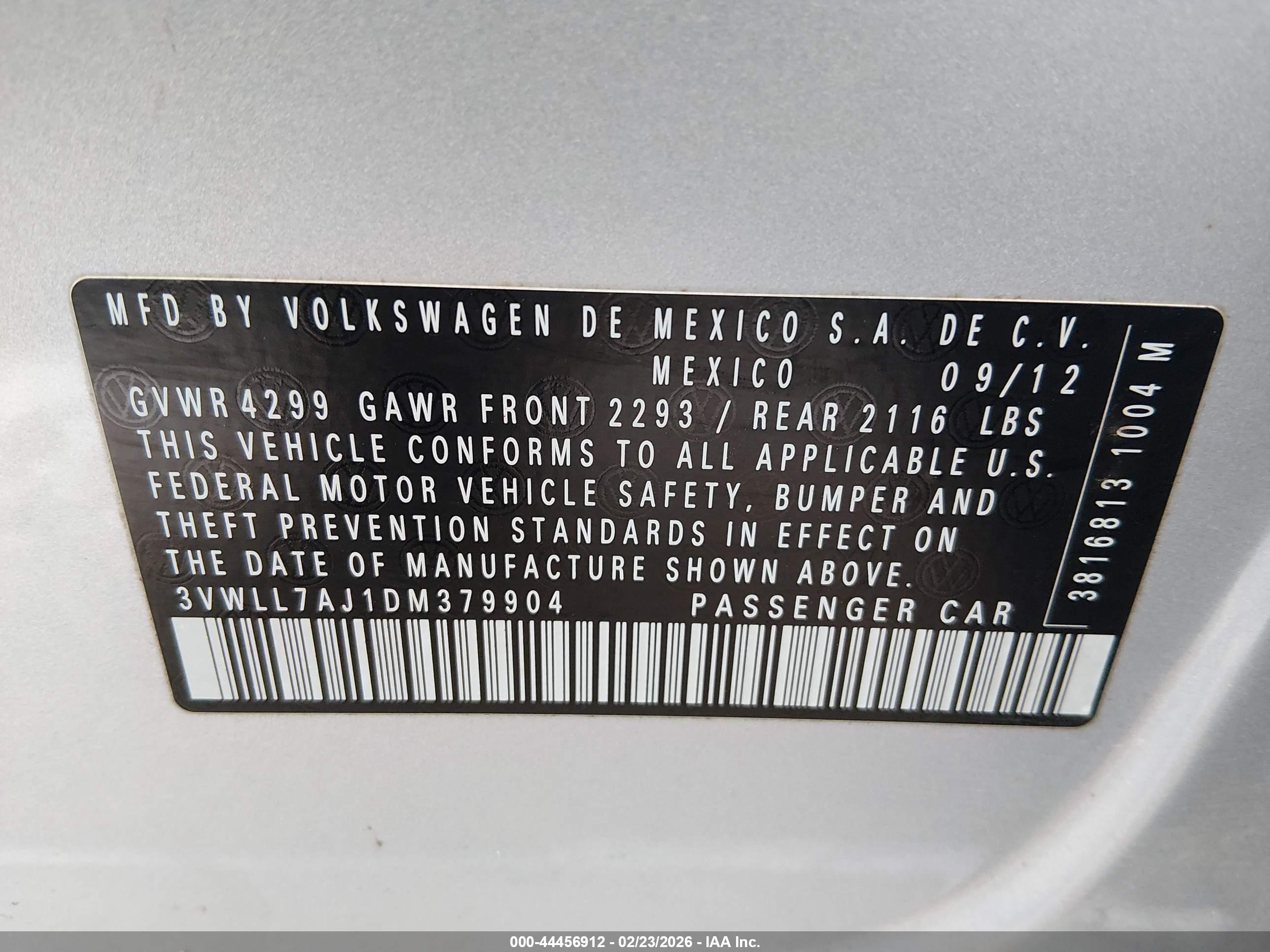 VOLKSWAGEN JETTA image 9
