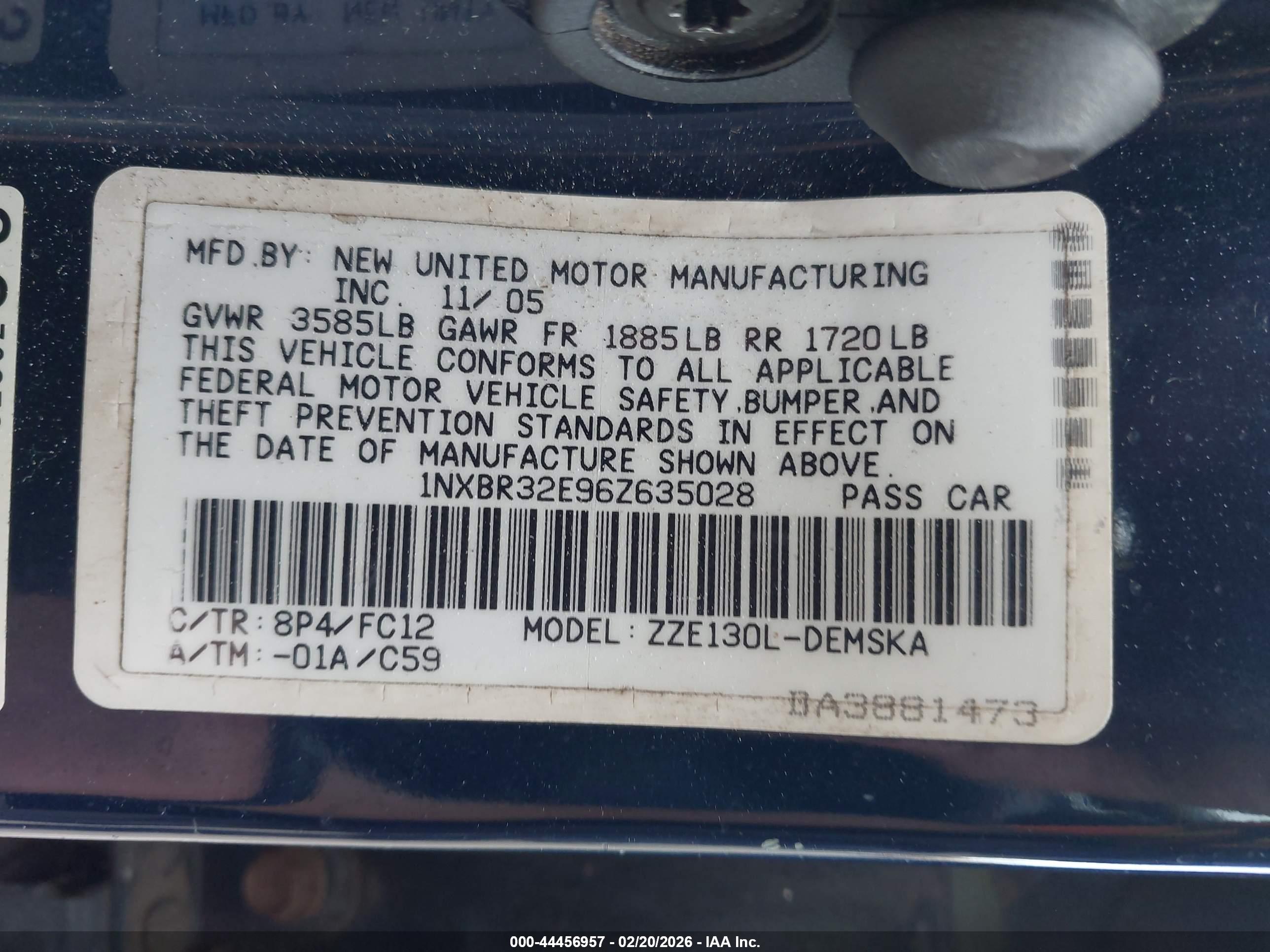 TOYOTA COROLLA image 9