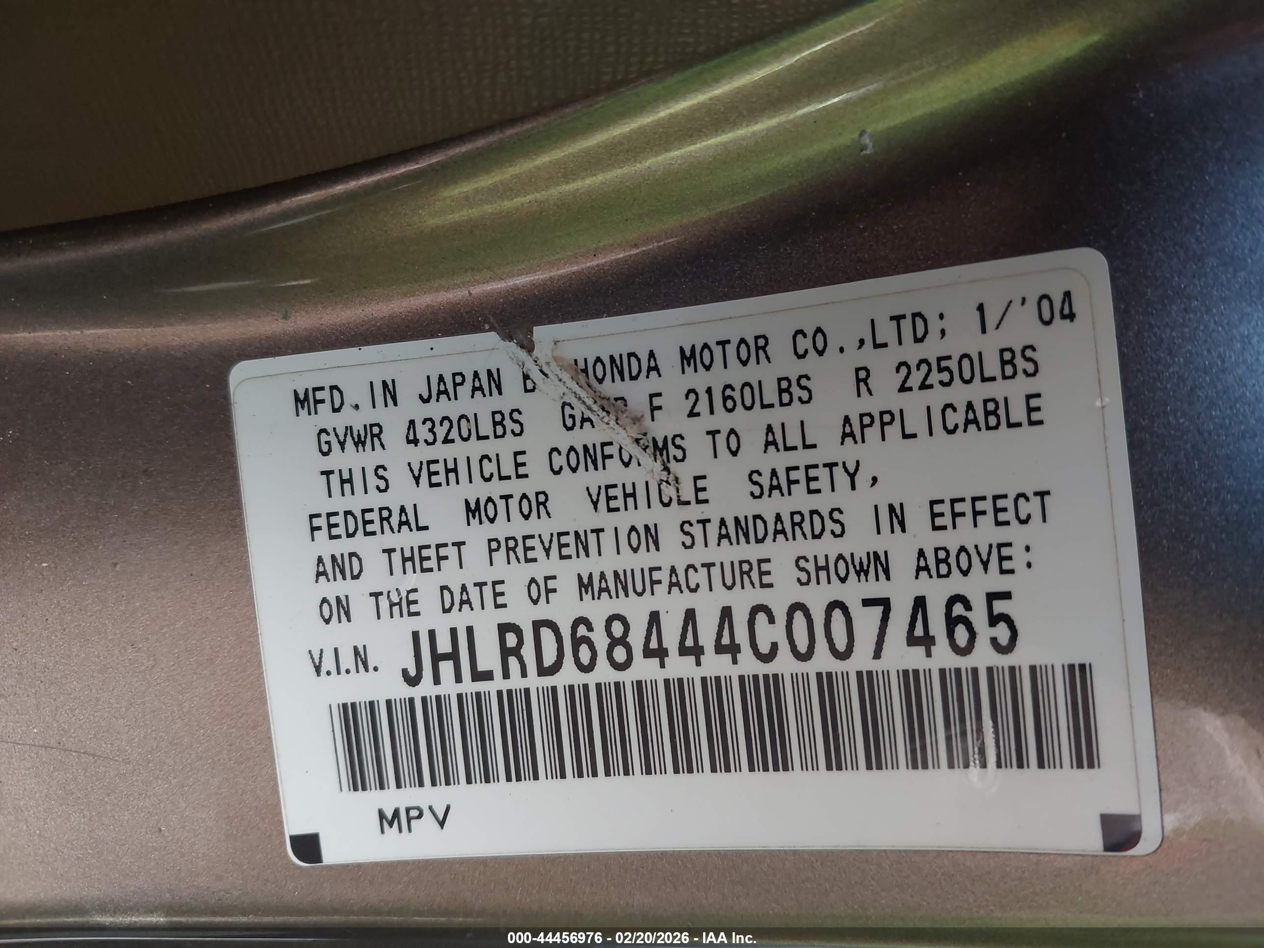 HONDA CR-V image 9