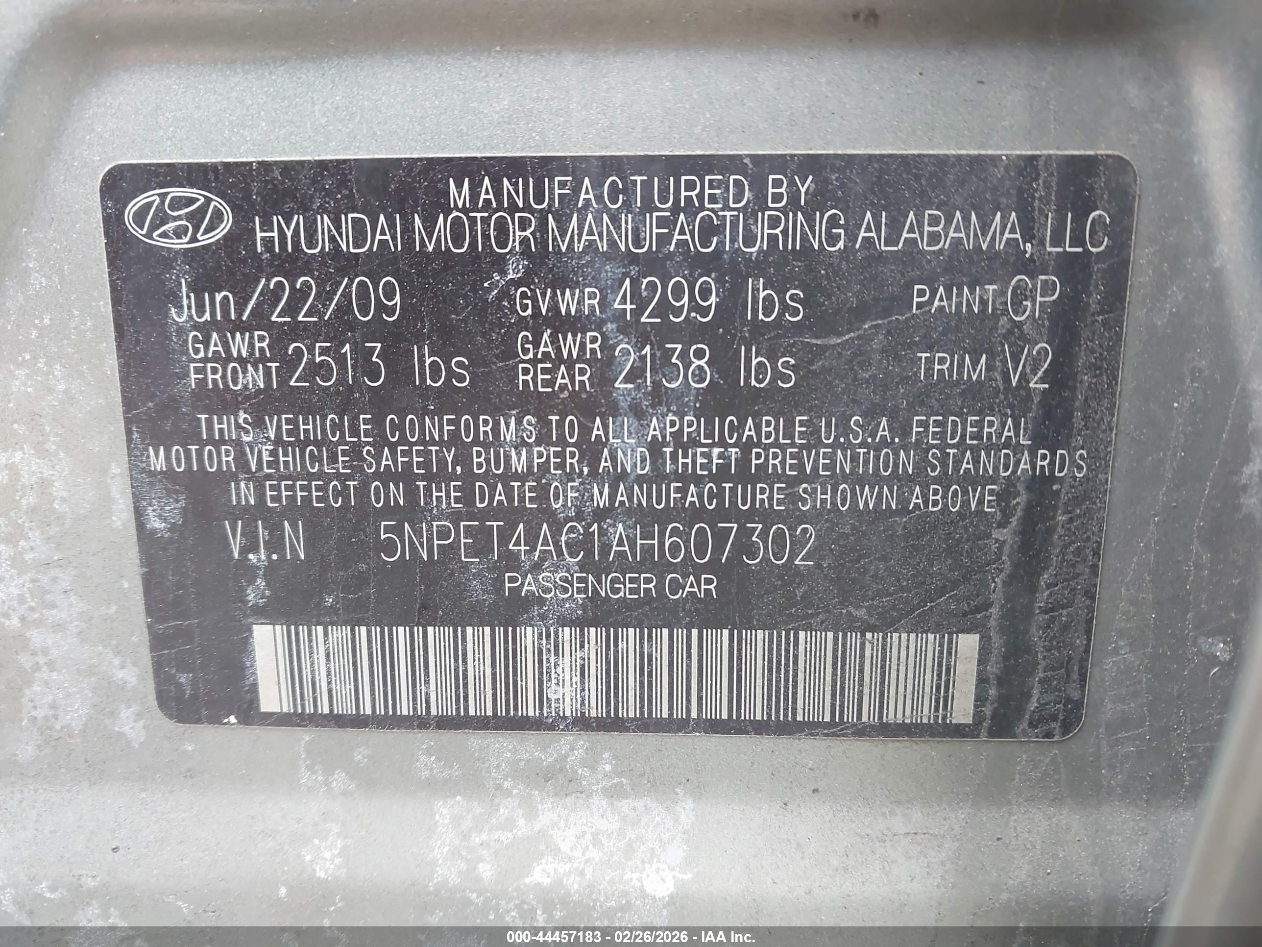 HYUNDAI SONATA image 9