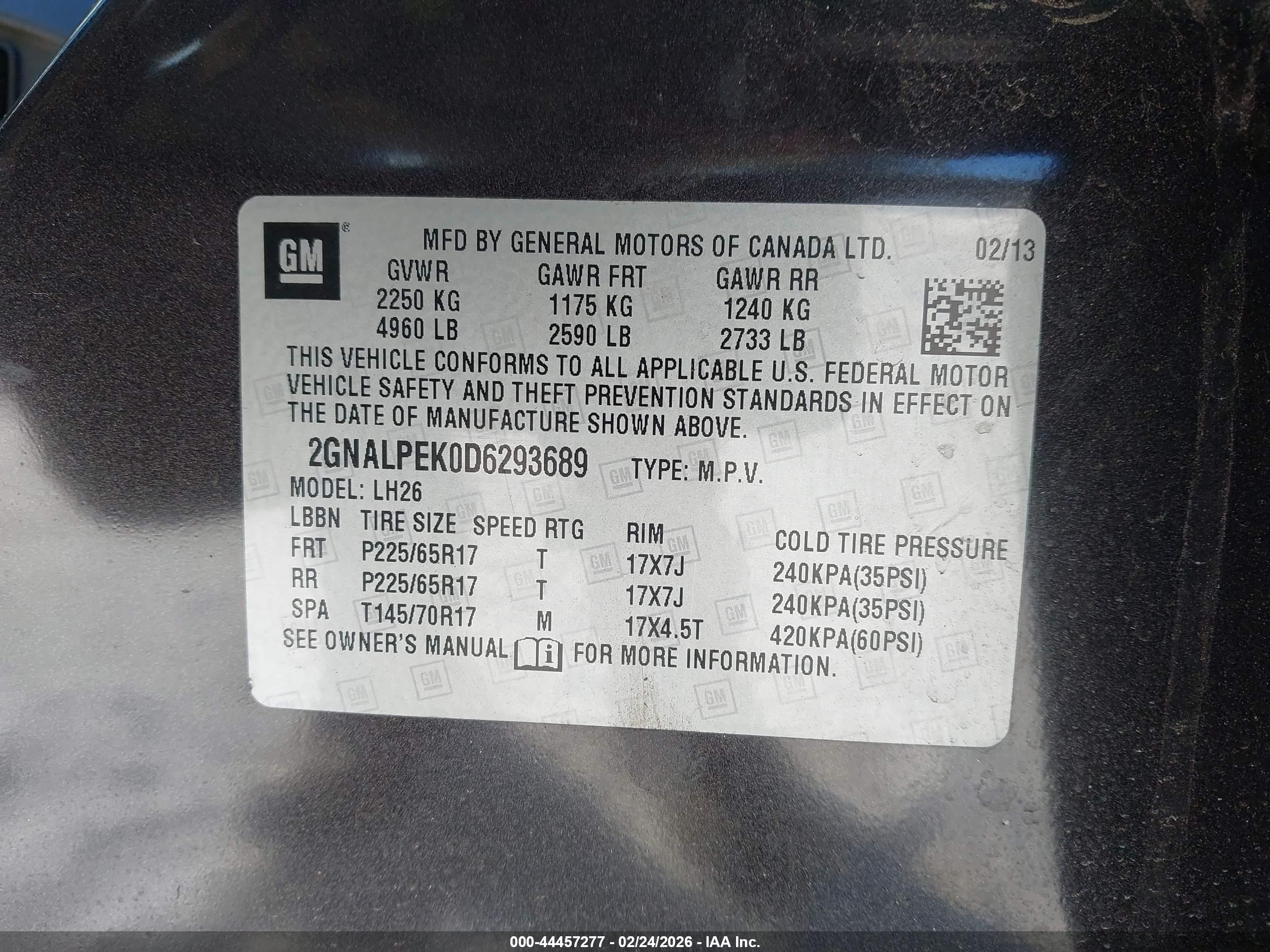 CHEVROLET EQUINOX image 9