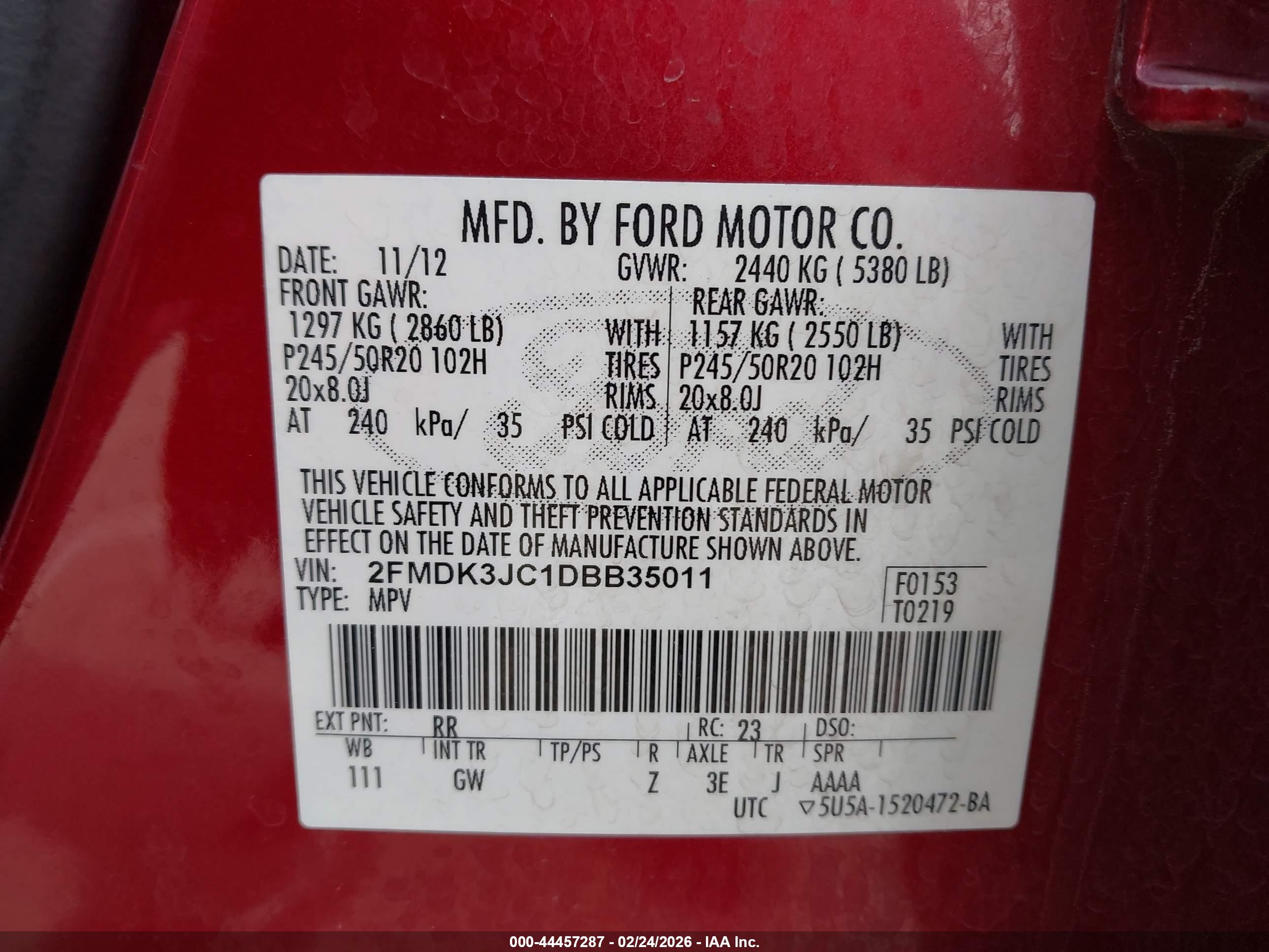 FORD EDGE image 9
