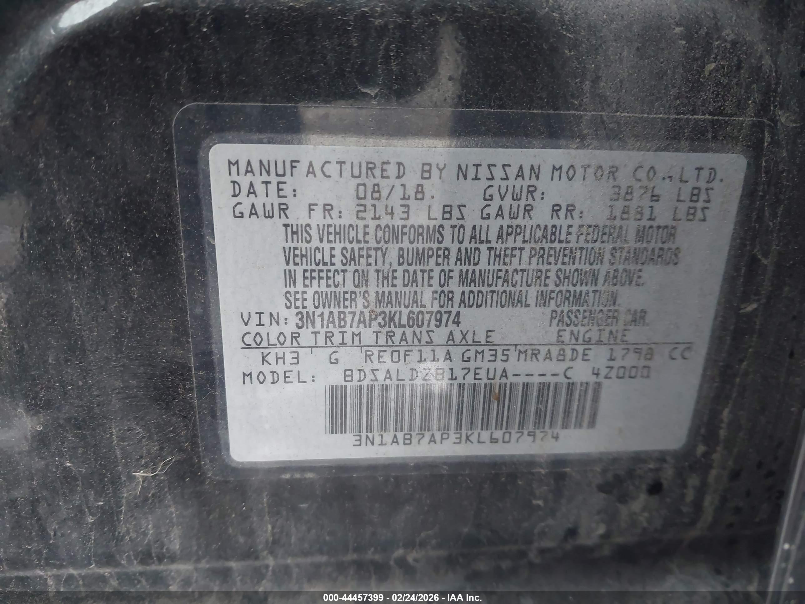 NISSAN SENTRA image 9