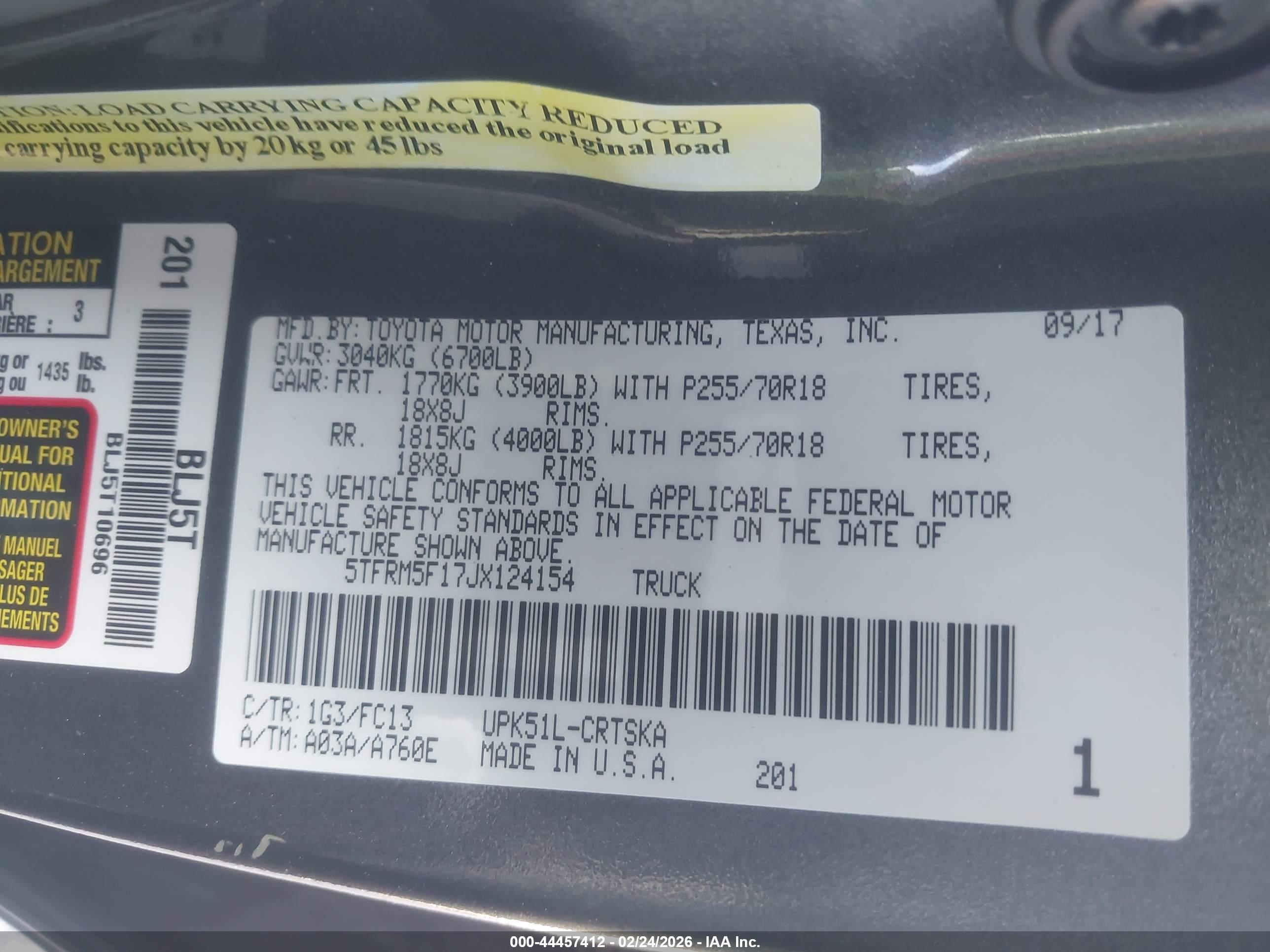 TOYOTA TUNDRA image 9