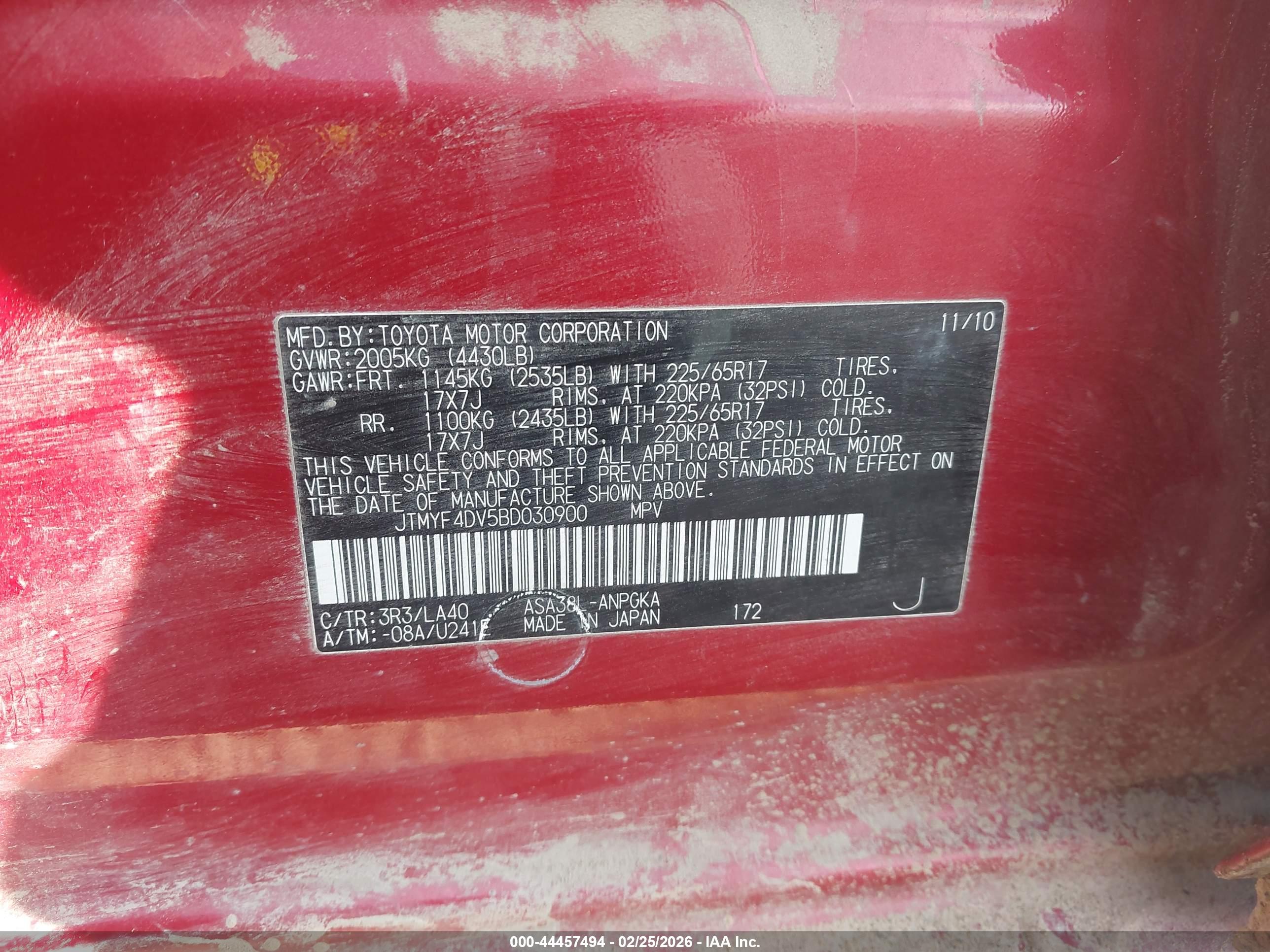 TOYOTA RAV4 image 9