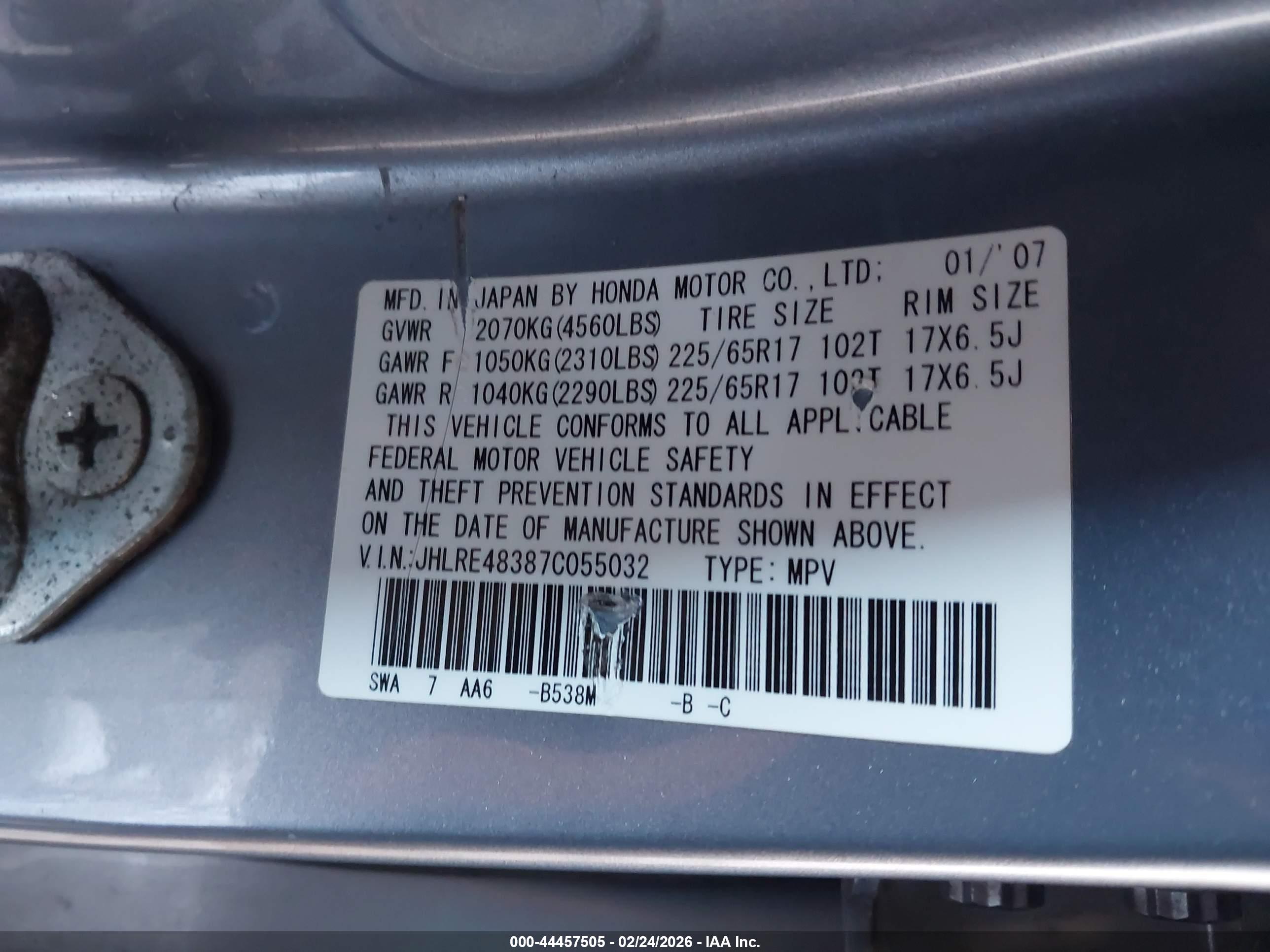 HONDA CR-V image 9