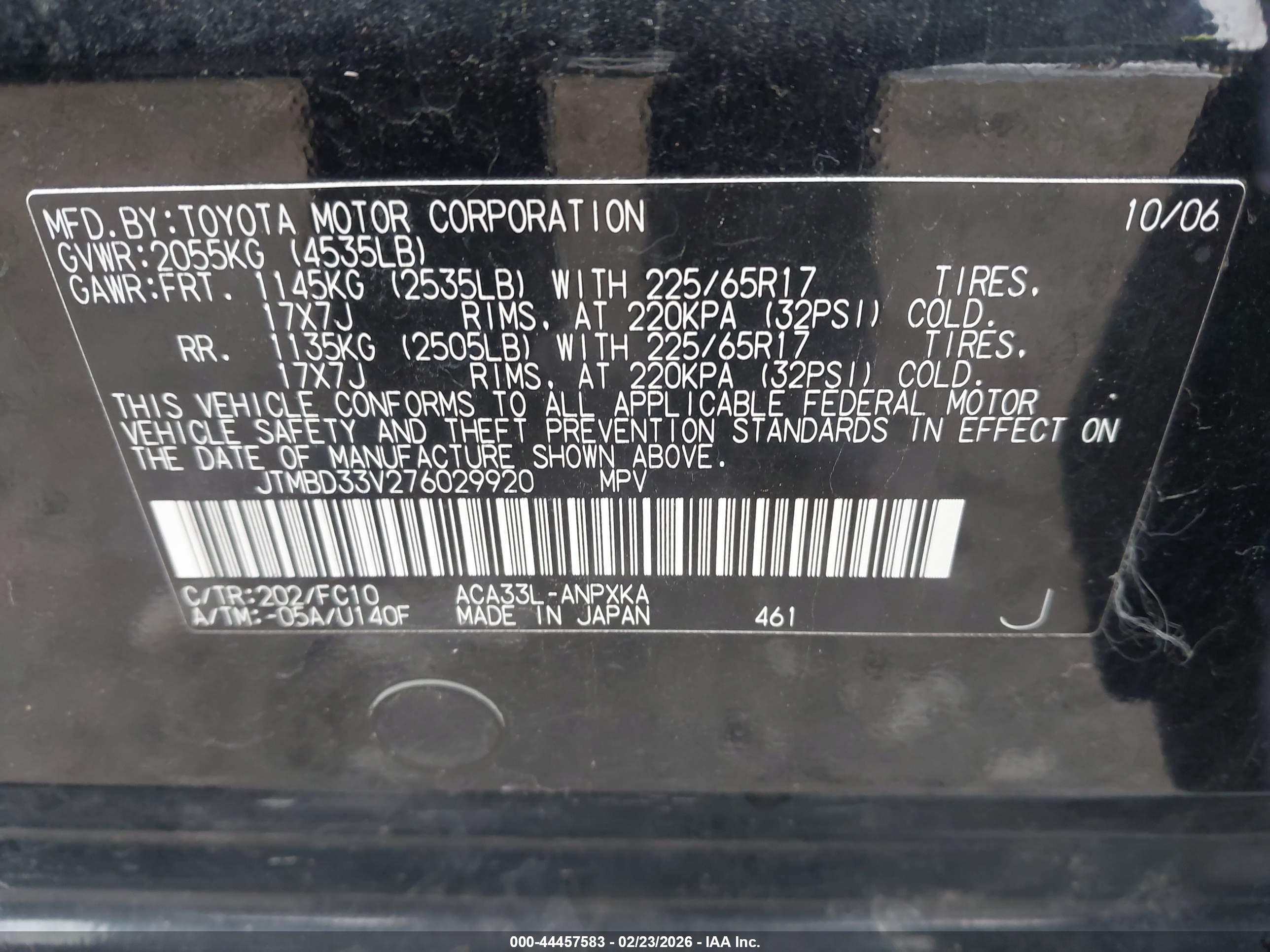 TOYOTA RAV4 image 9