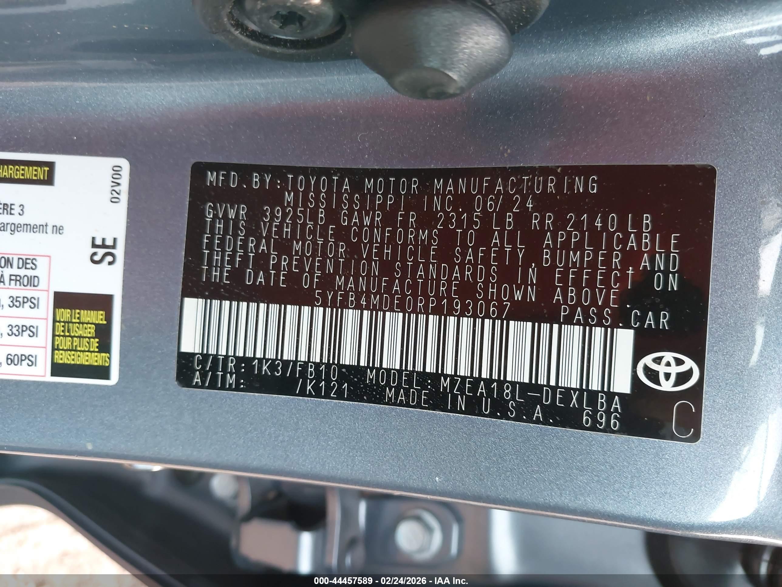 TOYOTA COROLLA image 9