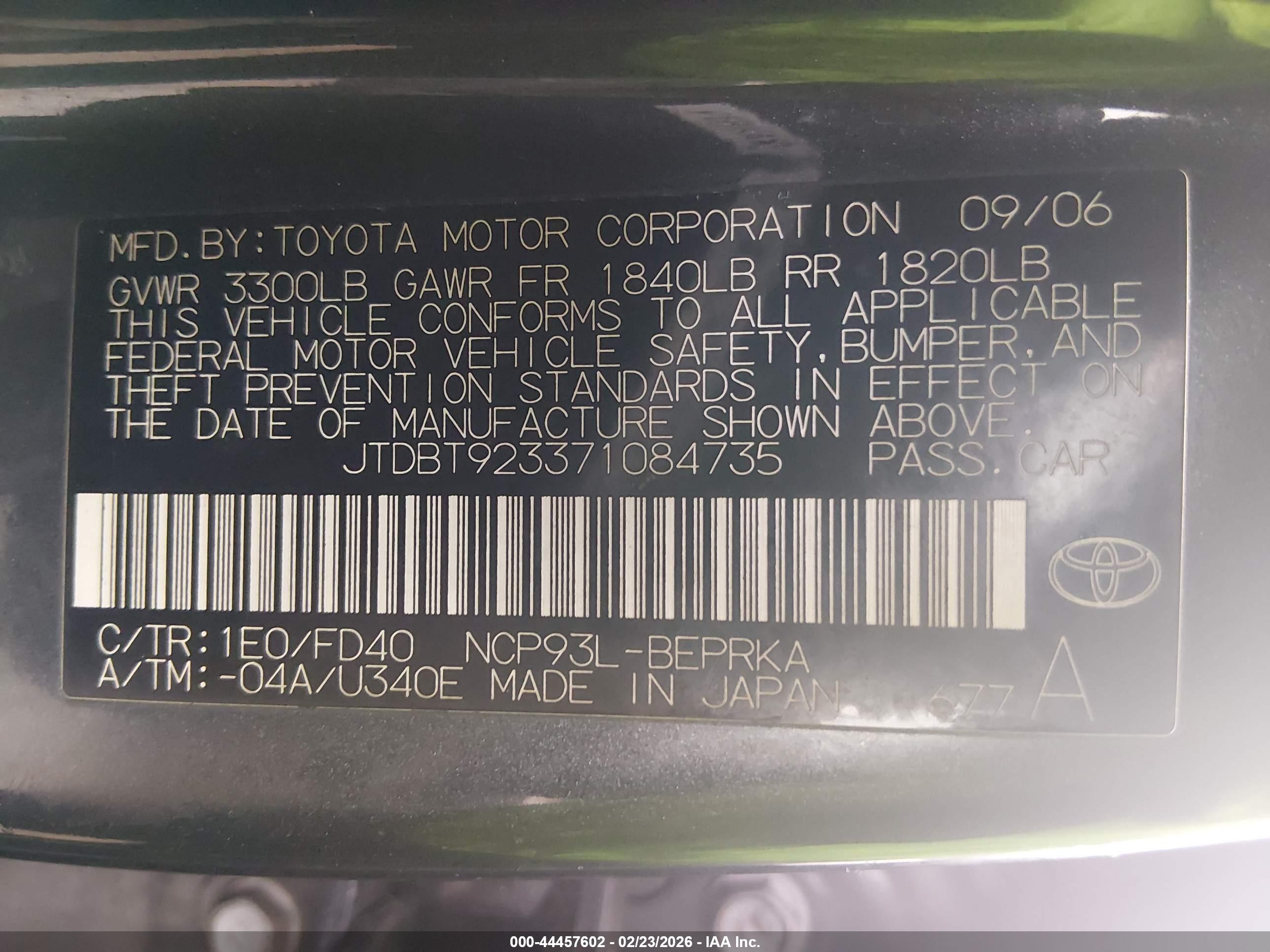 TOYOTA YARIS image 9