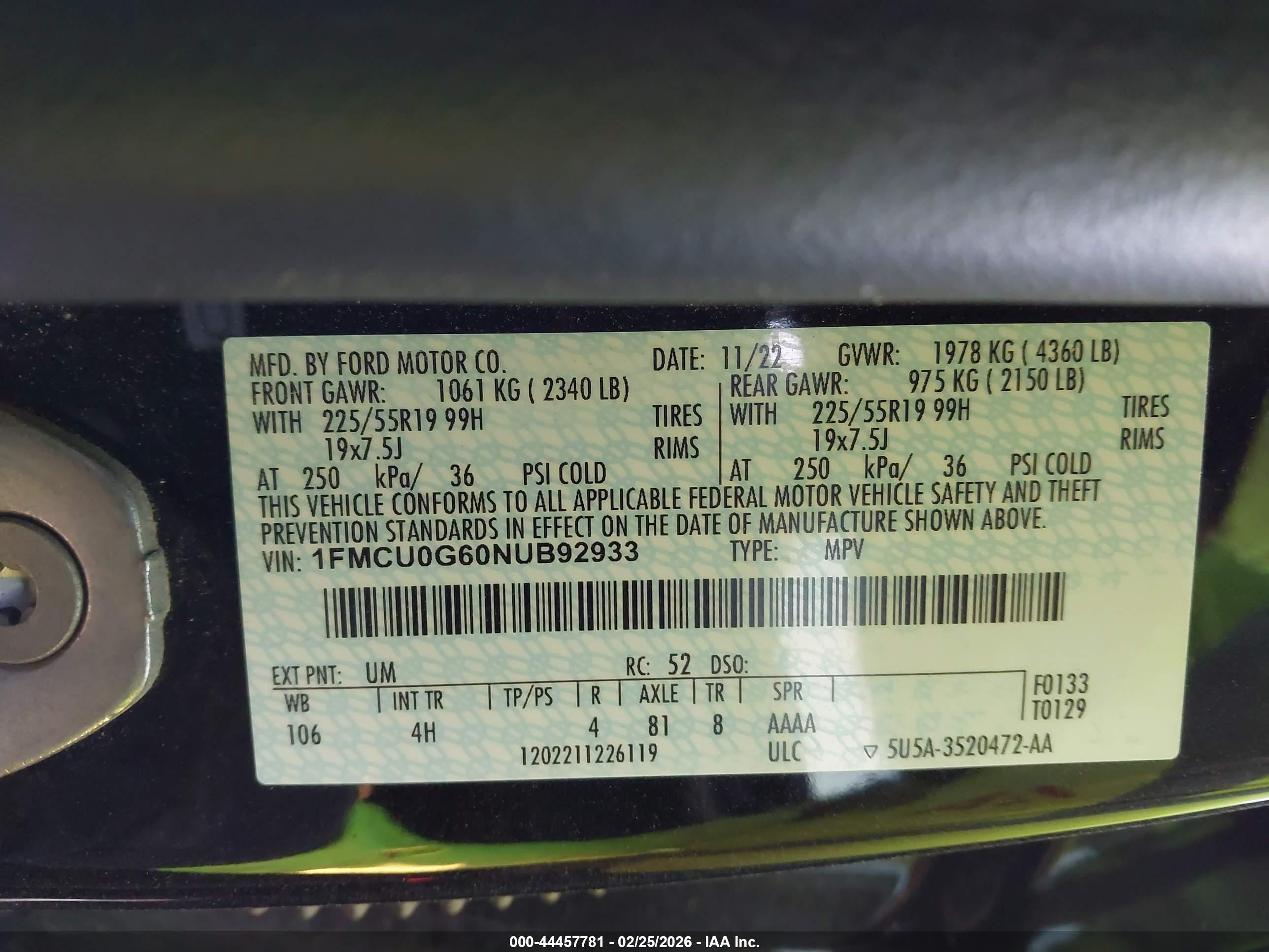 FORD ESCAPE image 9
