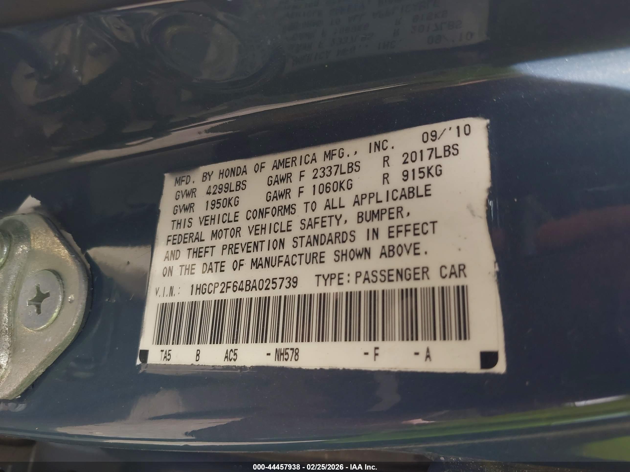 HONDA ACCORD image 9