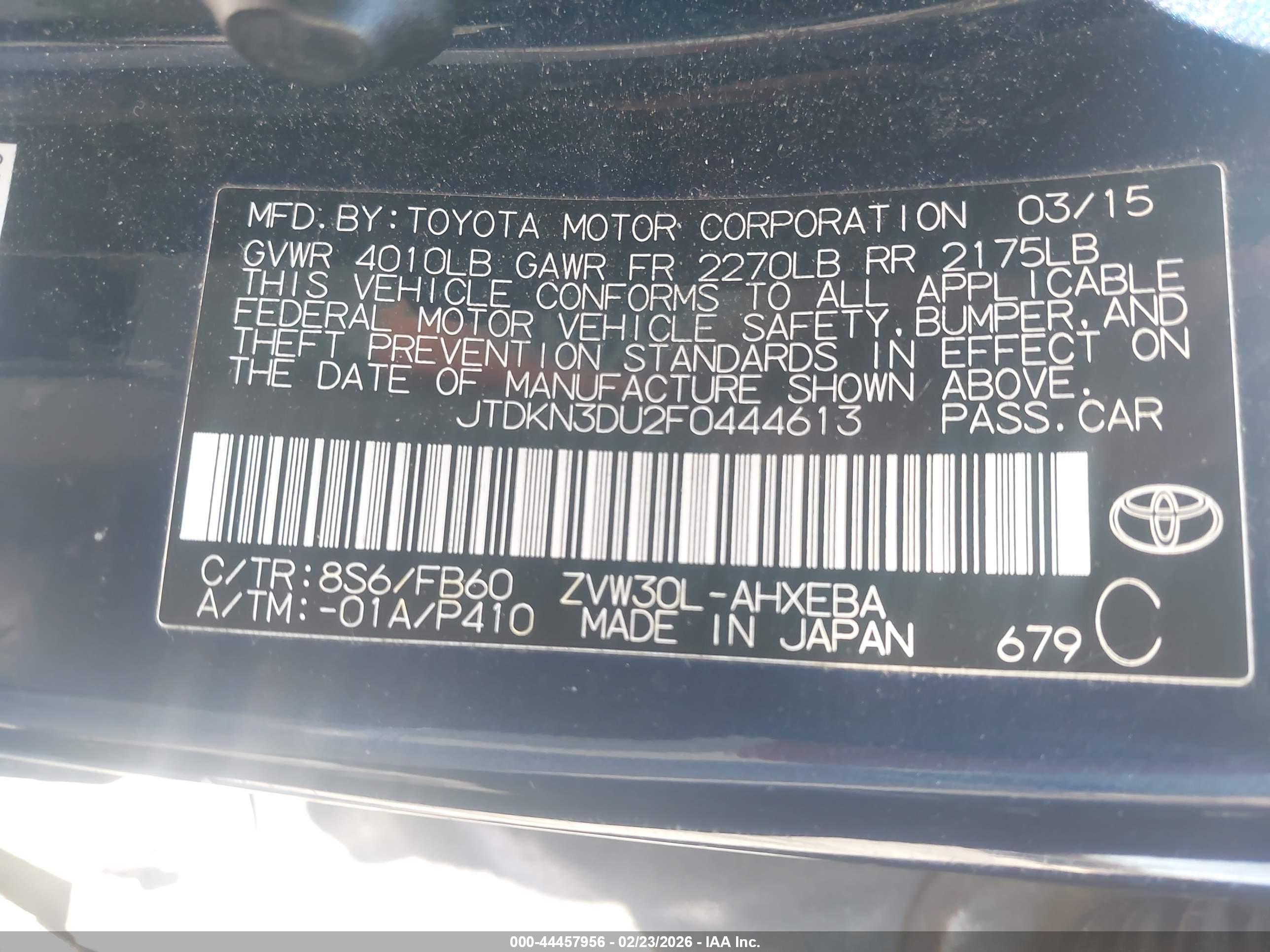 TOYOTA PRIUS image 9