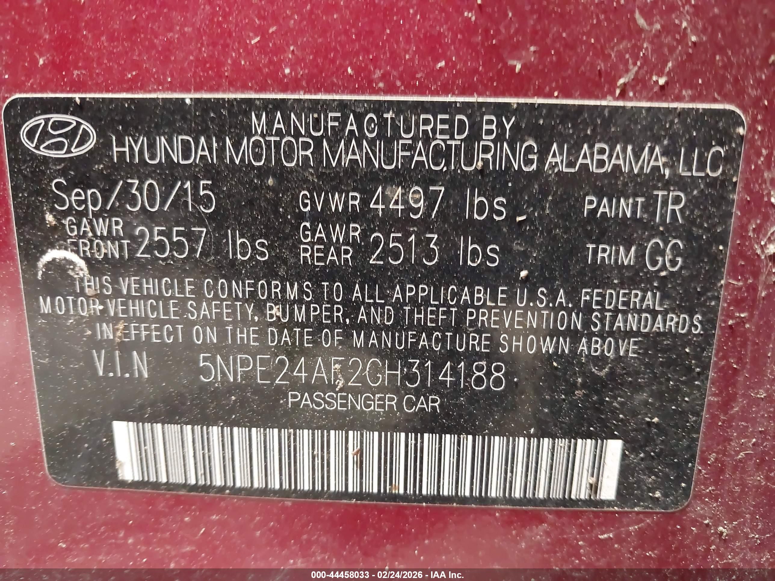 HYUNDAI SONATA image 9