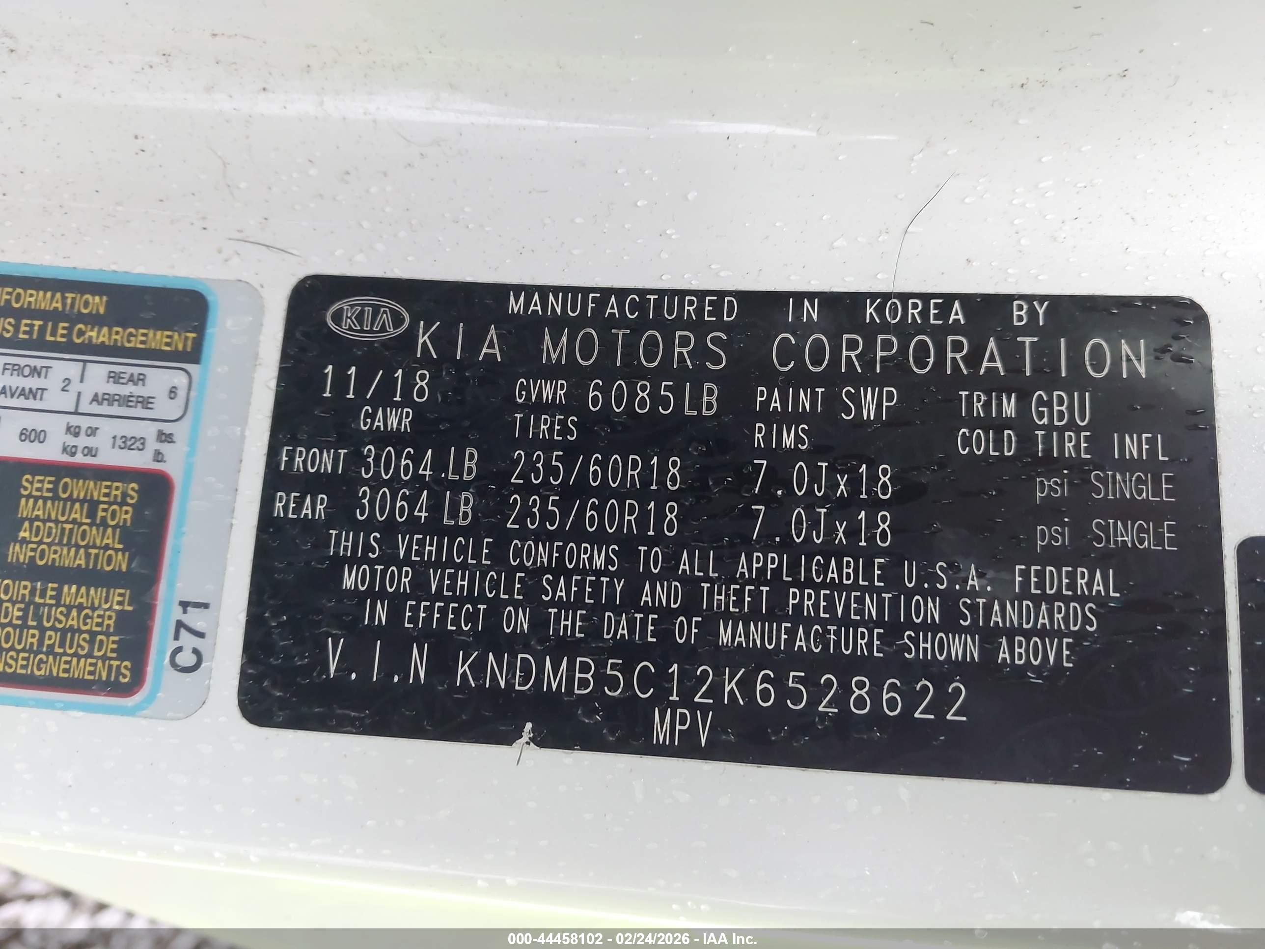 KIA SEDONA image 9