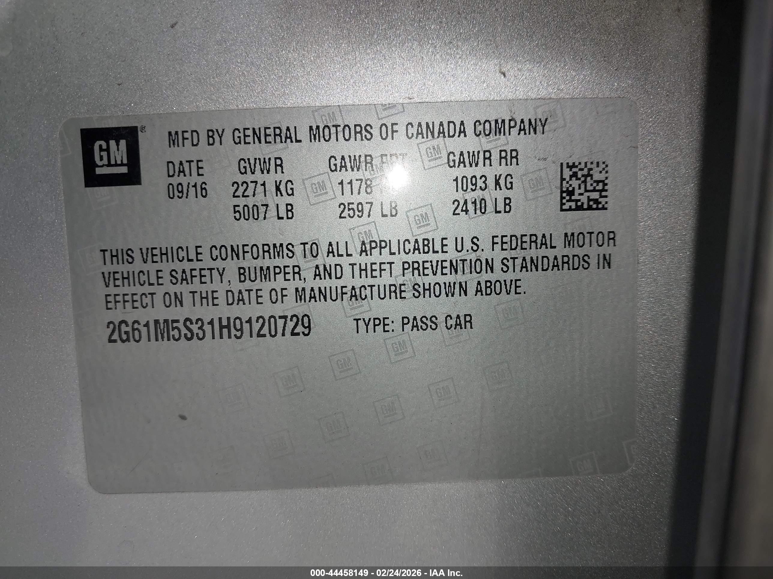 CADILLAC XTS image 9