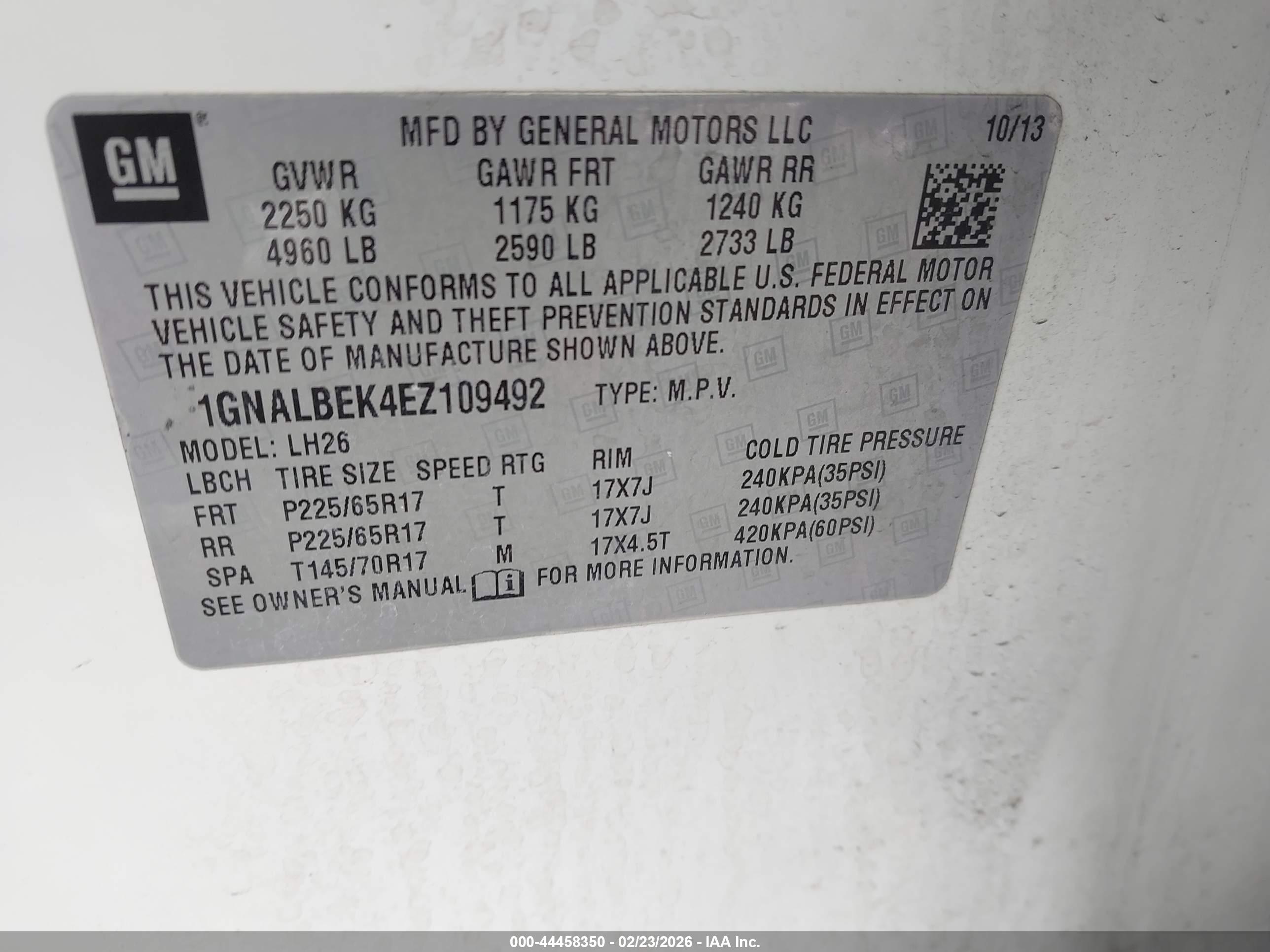 CHEVROLET EQUINOX image 9
