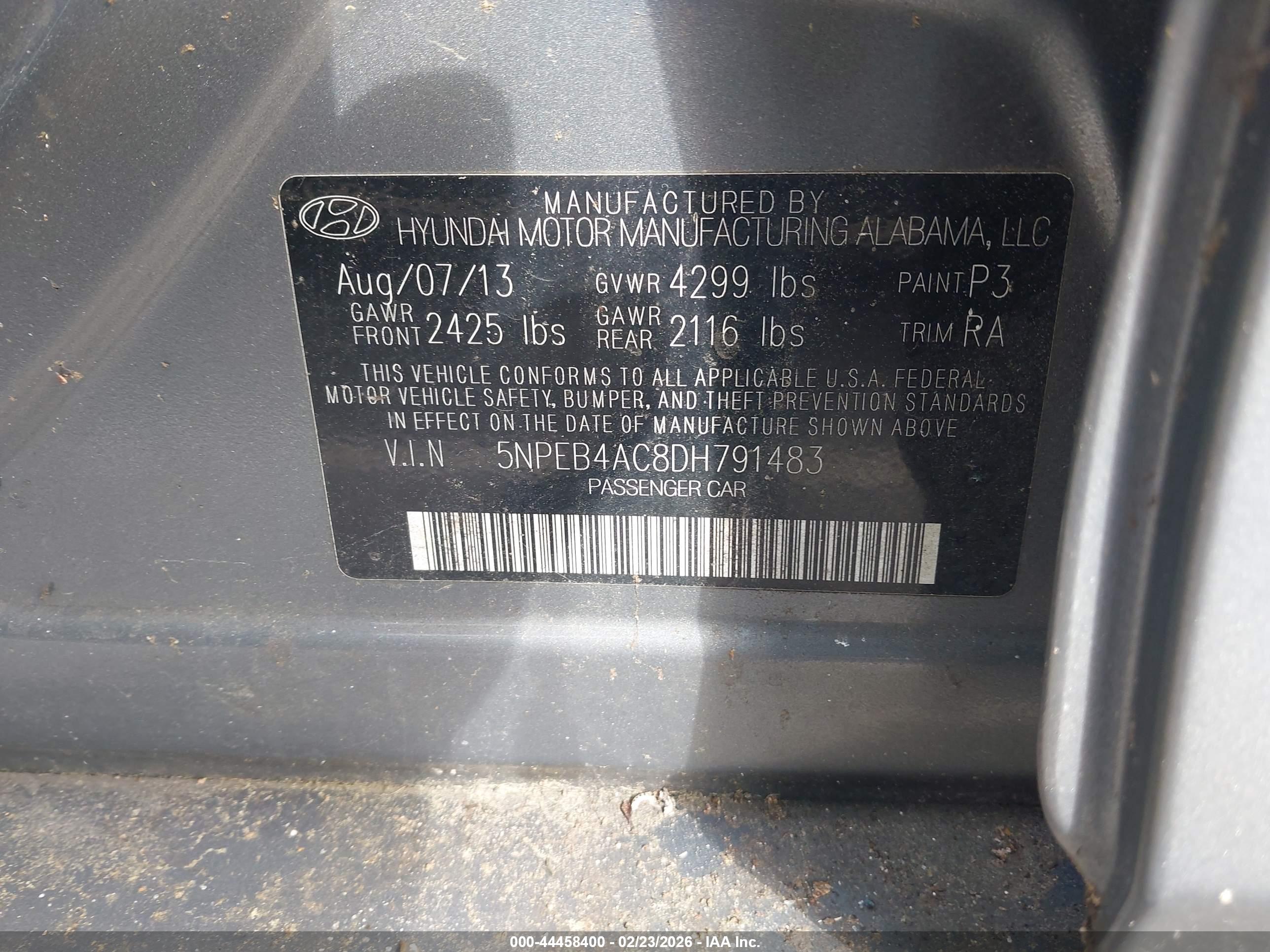 HYUNDAI SONATA image 9
