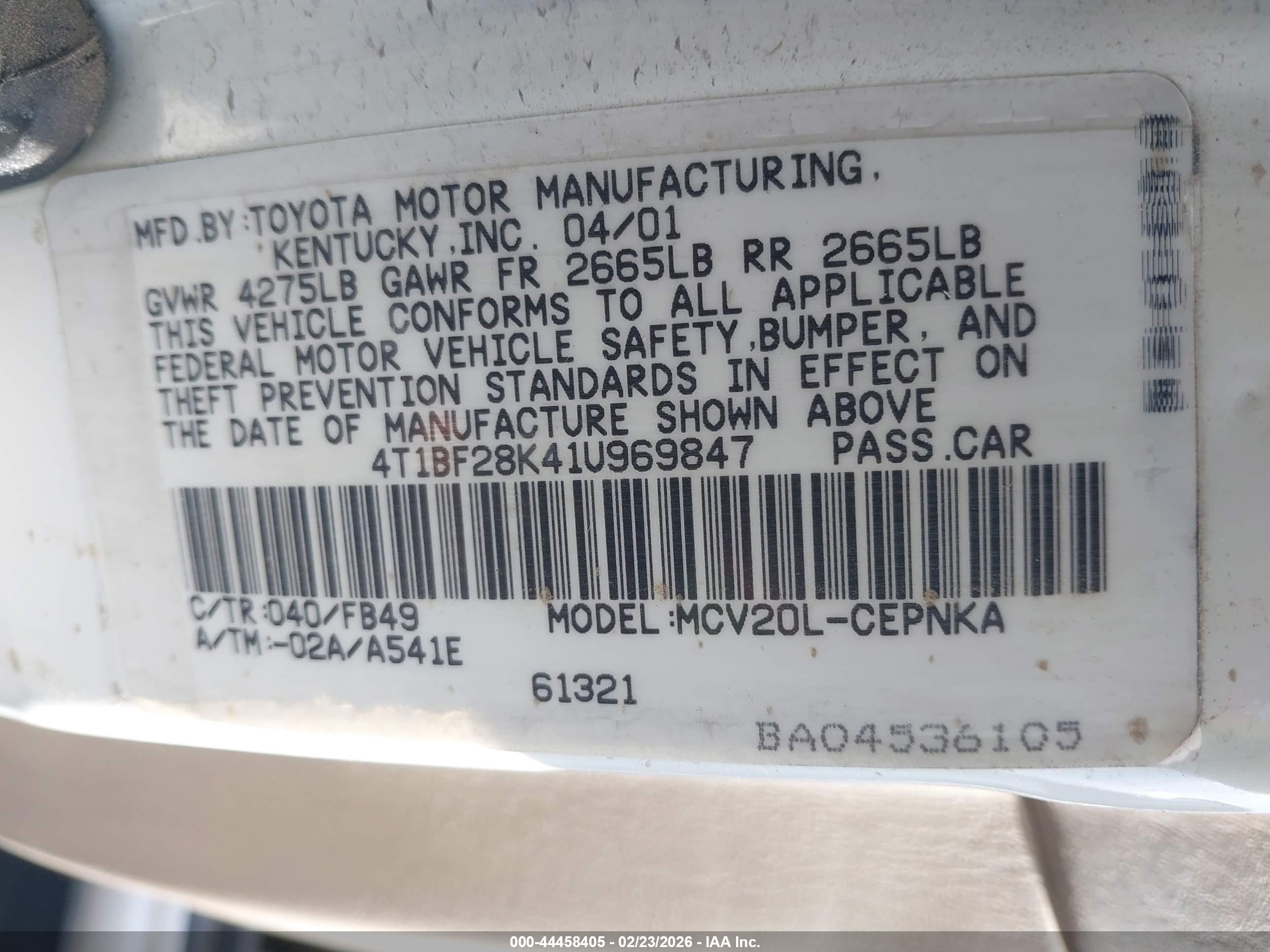 TOYOTA CAMRY image 9