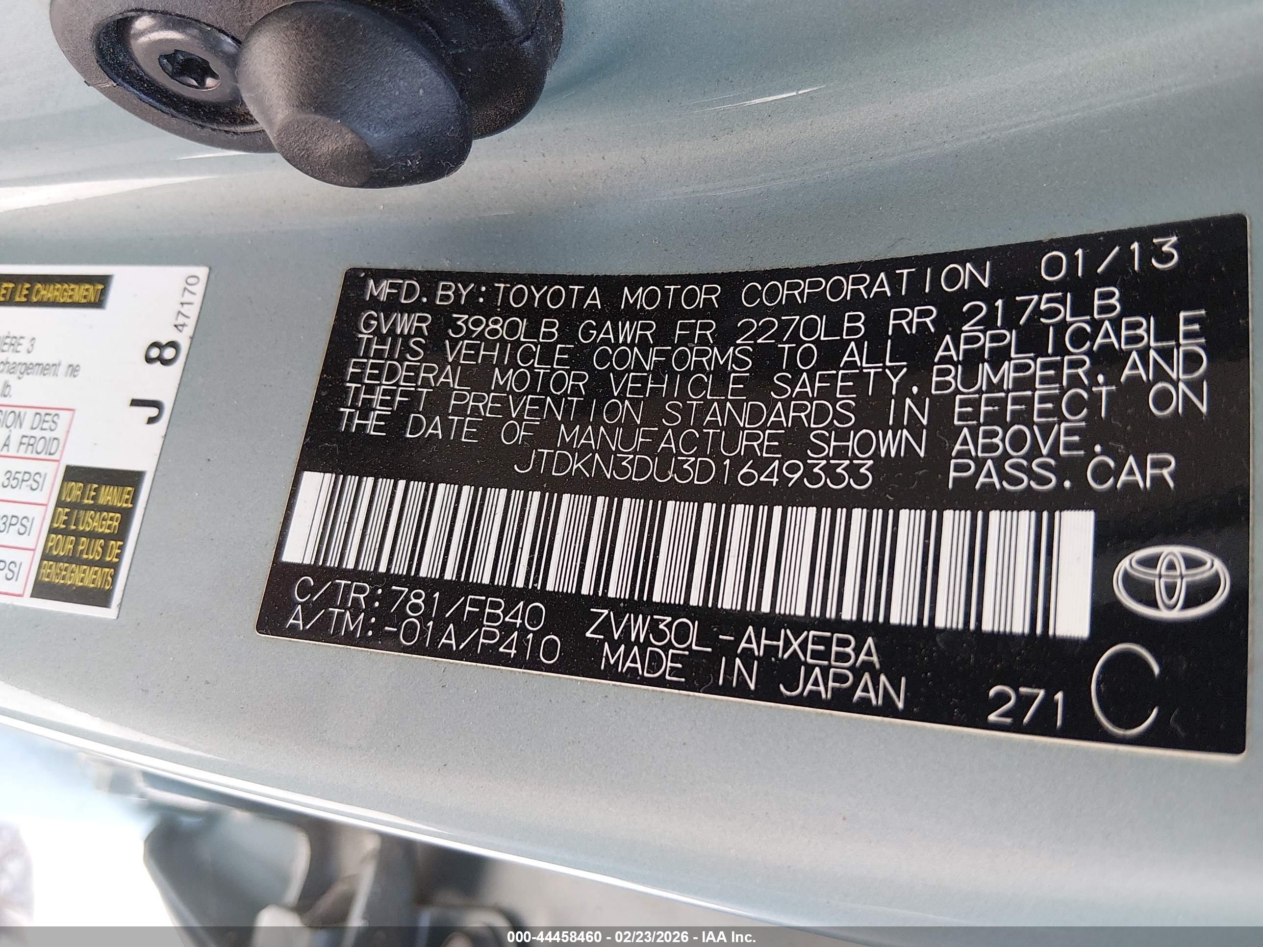 TOYOTA PRIUS image 9