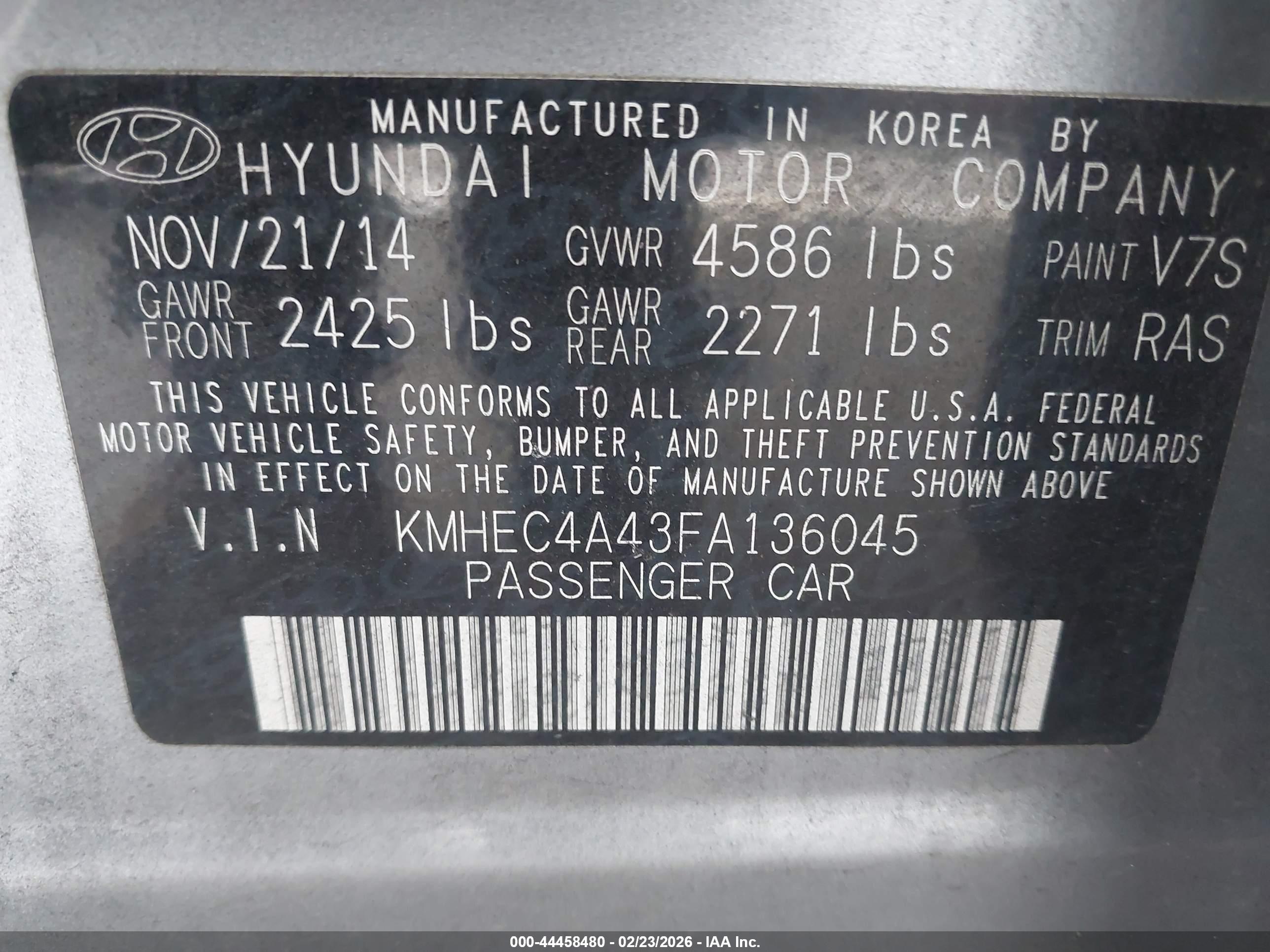 HYUNDAI SONATA image 9
