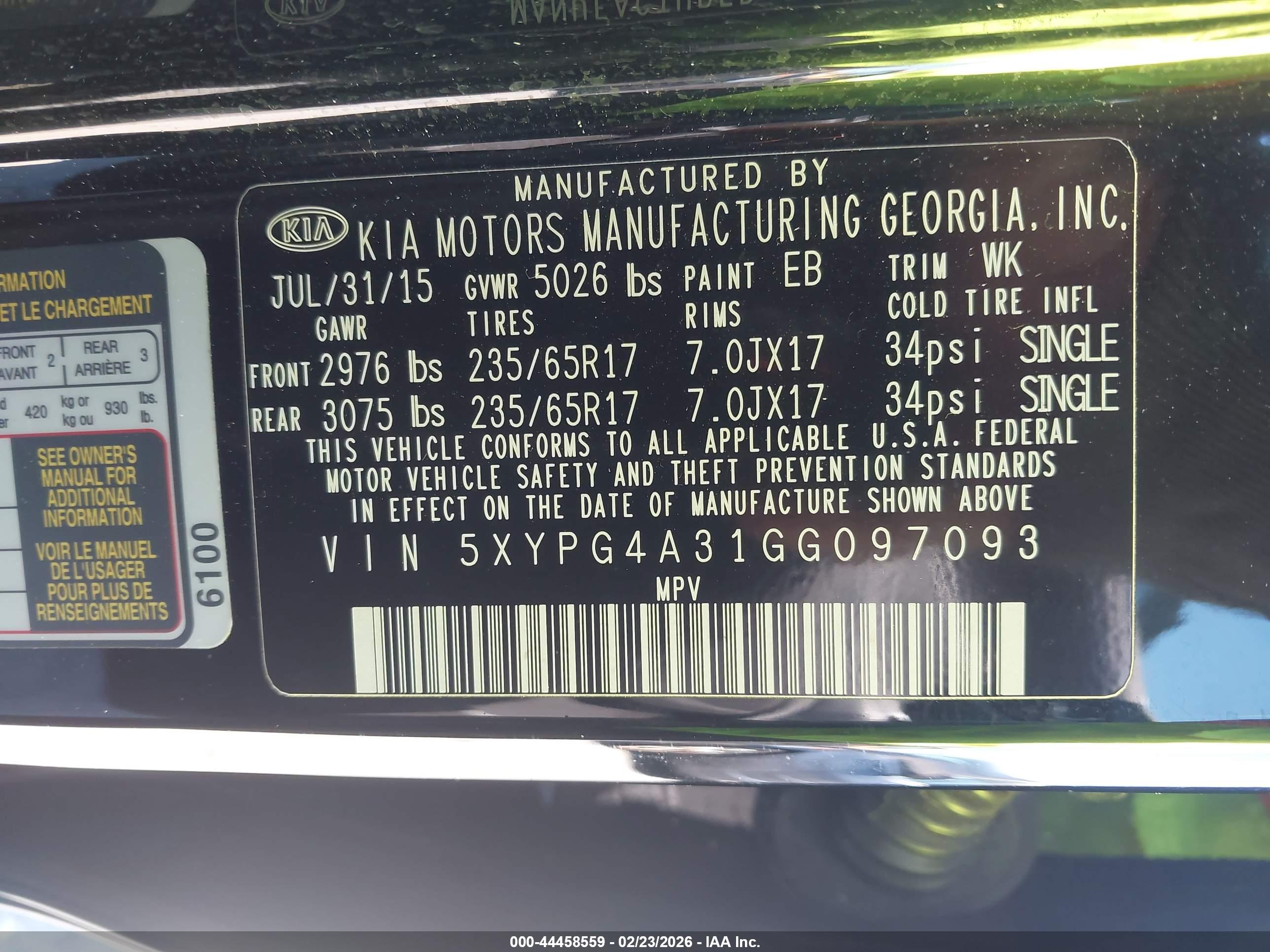 KIA SORENTO image 9