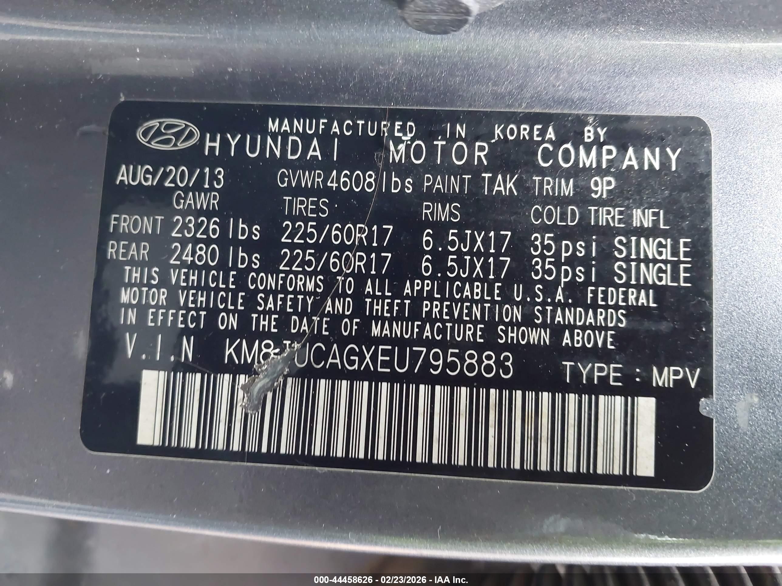 HYUNDAI TUCSON image 9