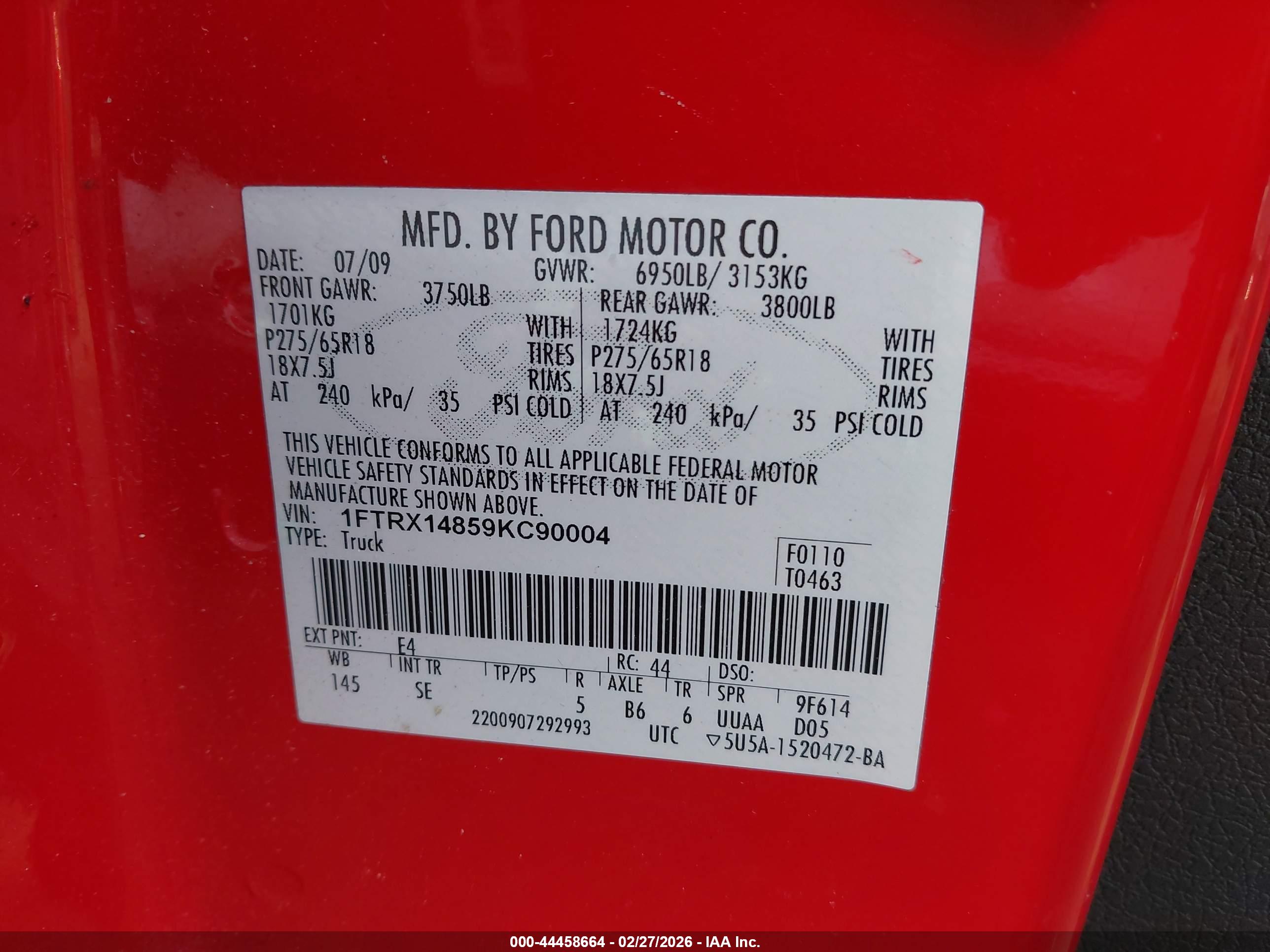 FORD F-150 image 9