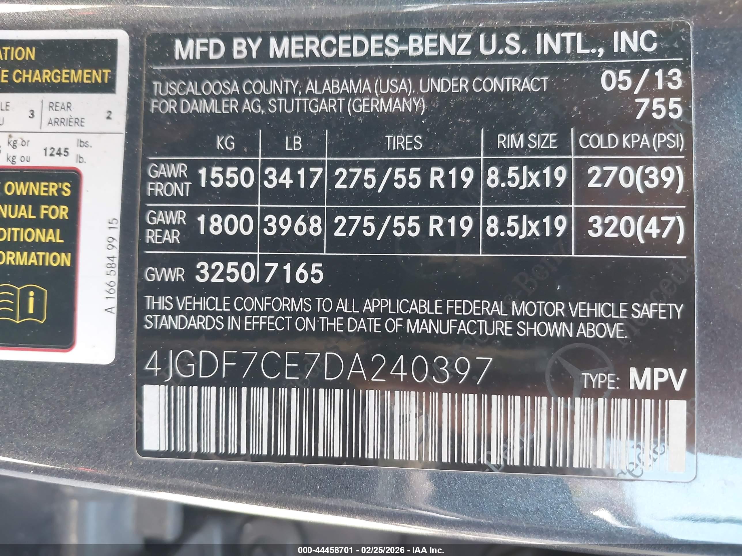 MERCEDES-BENZ GL image 9