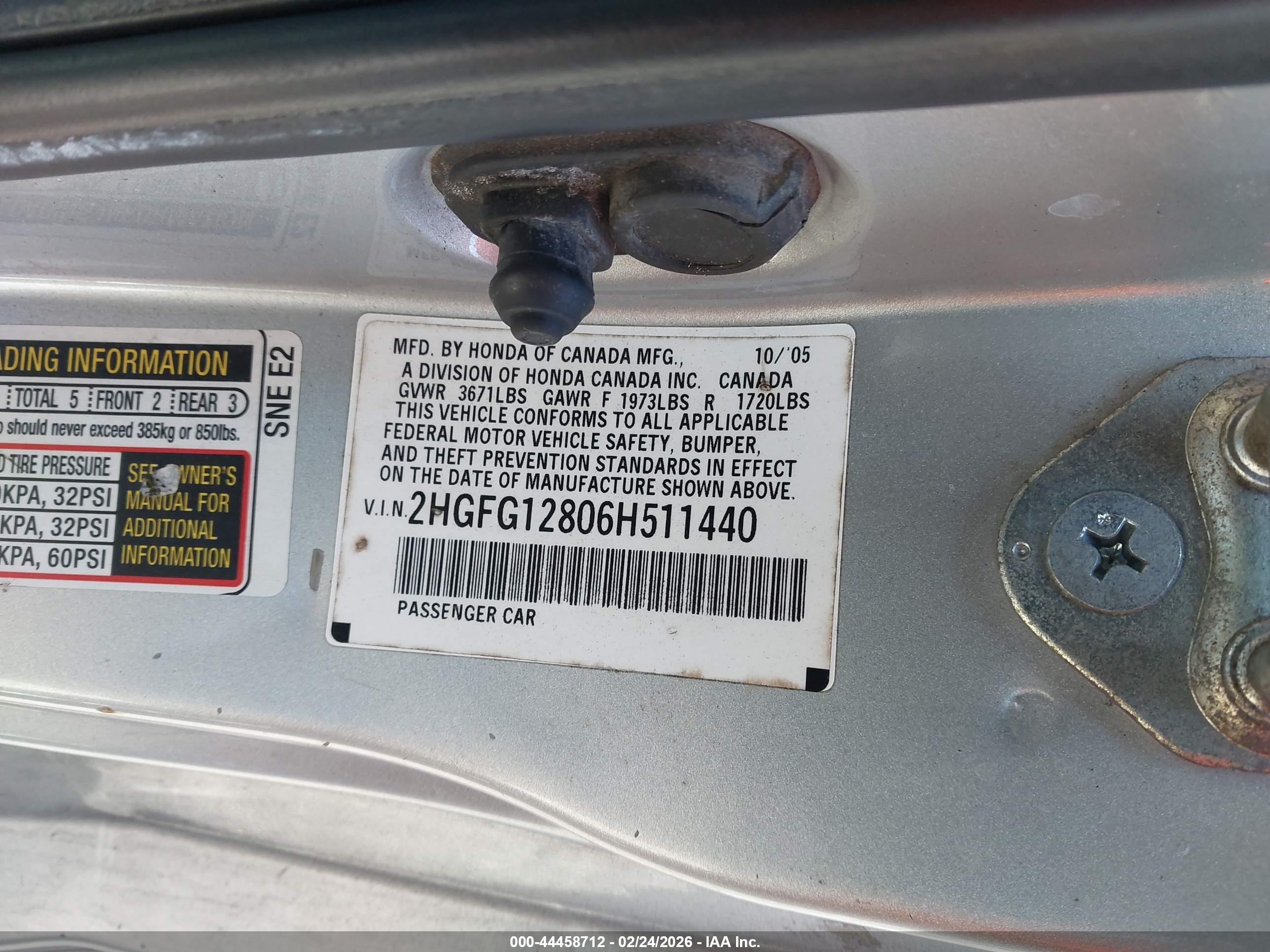 HONDA CIVIC image 9