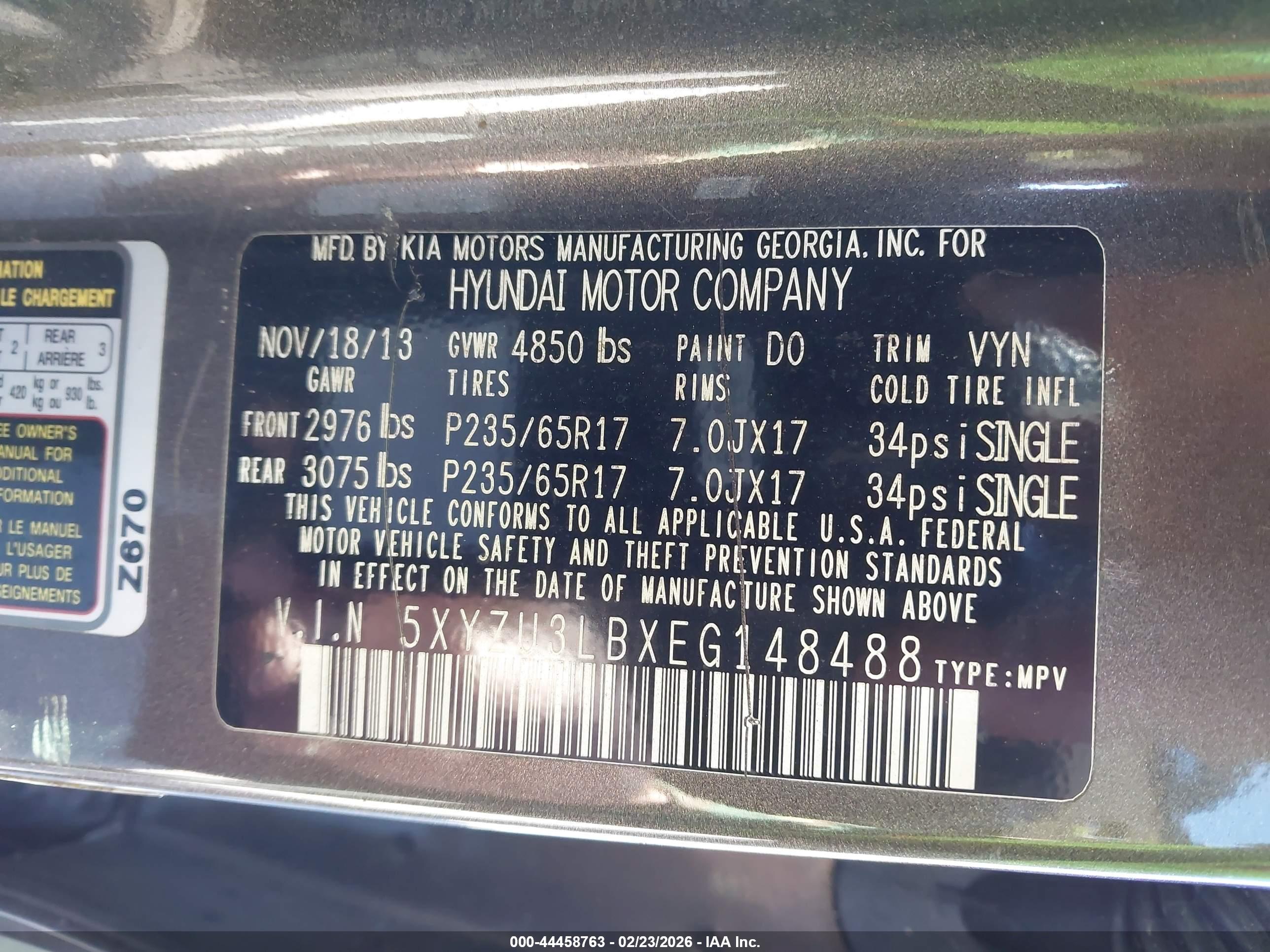 HYUNDAI SANTA image 9