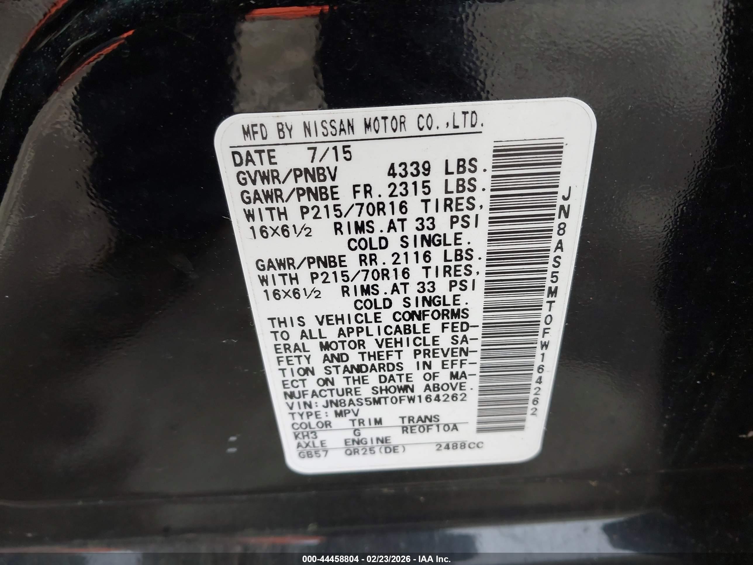 NISSAN ROGUE image 9