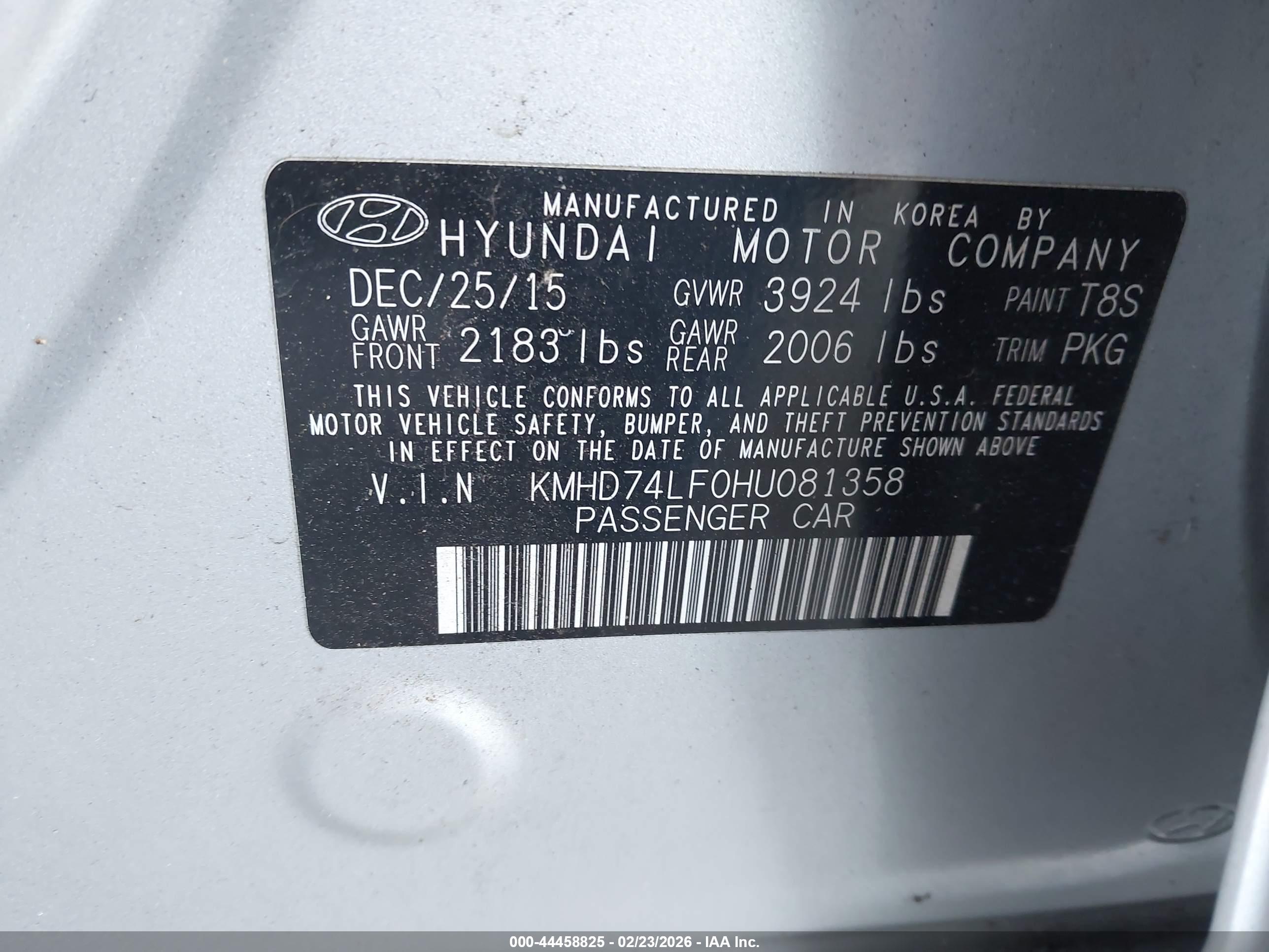 HYUNDAI ELANTRA image 9