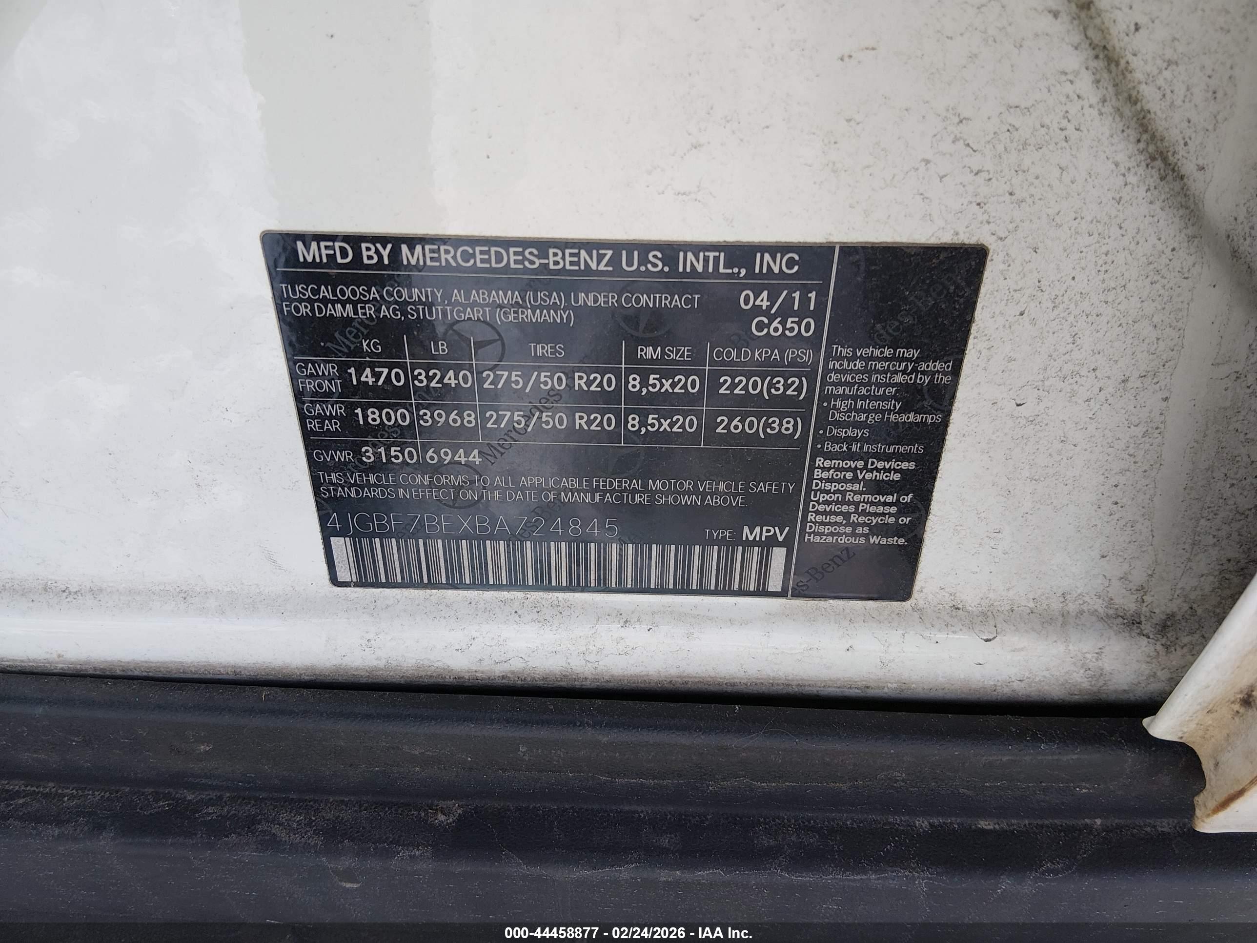 MERCEDES-BENZ GL image 9