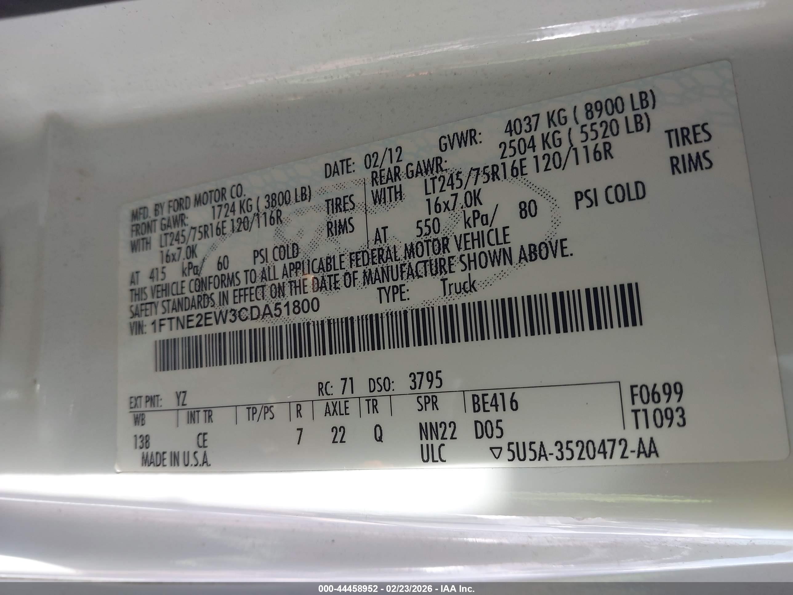 FORD E-250 image 9