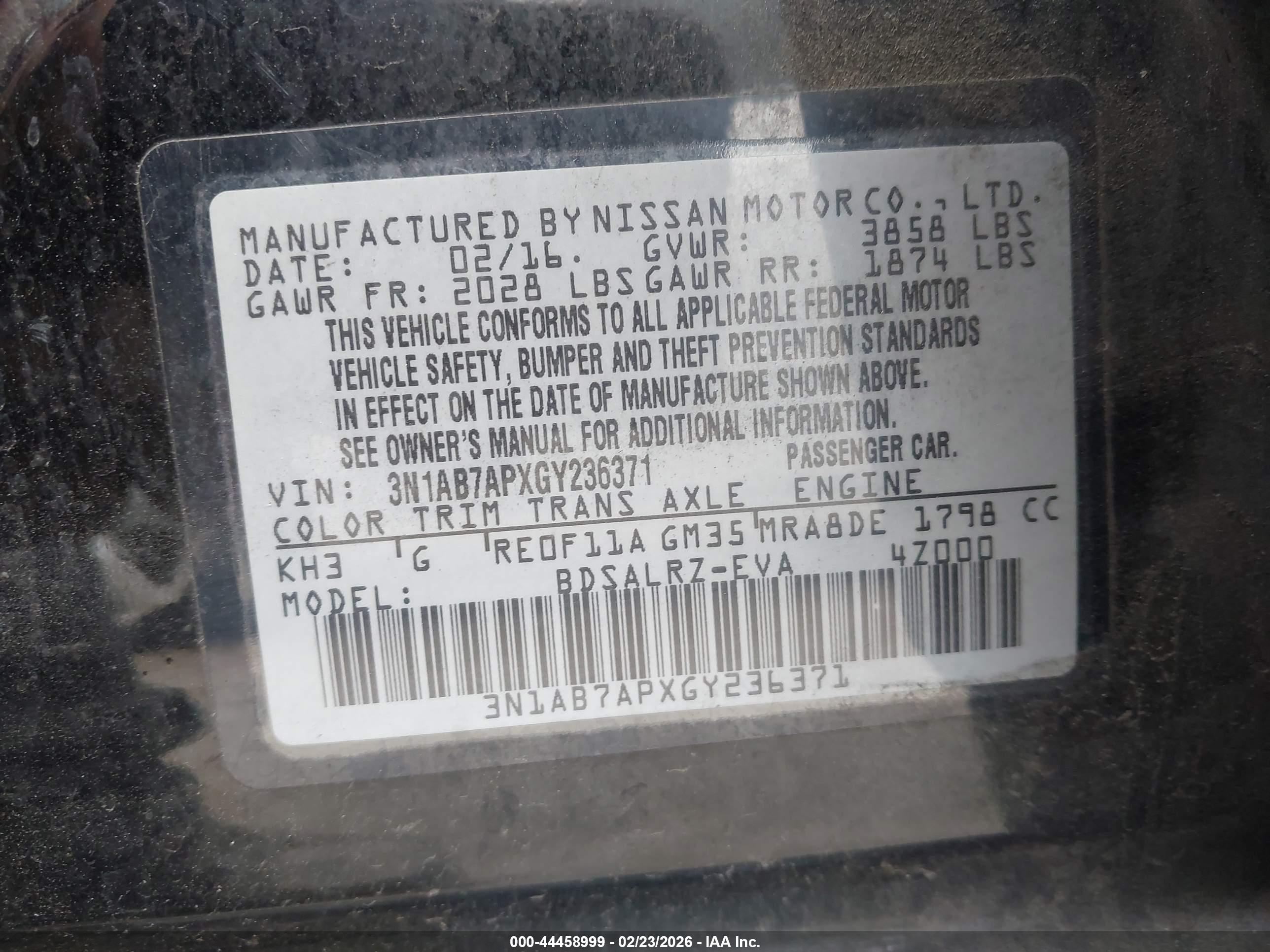 NISSAN SENTRA image 9