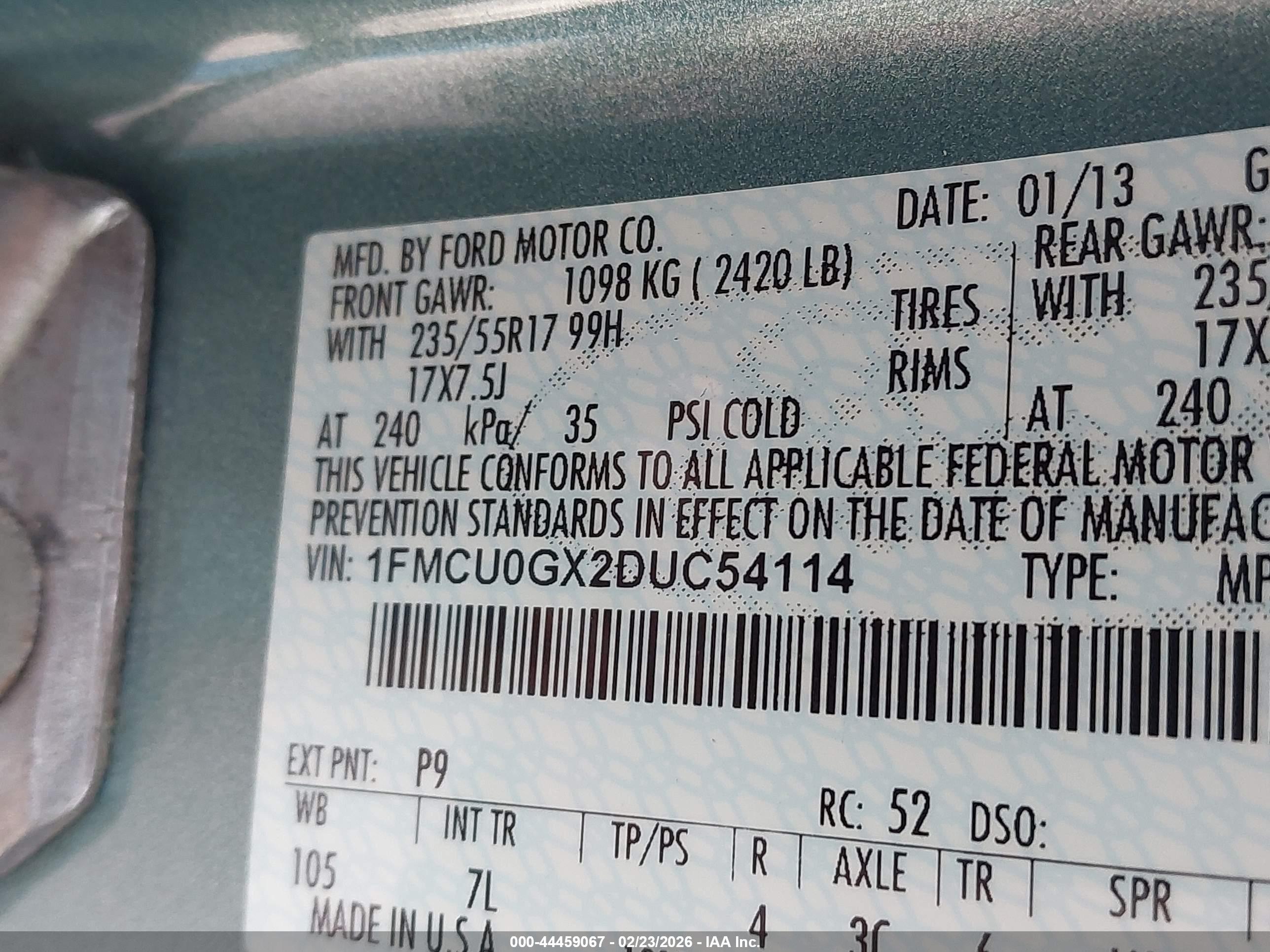 FORD ESCAPE image 9