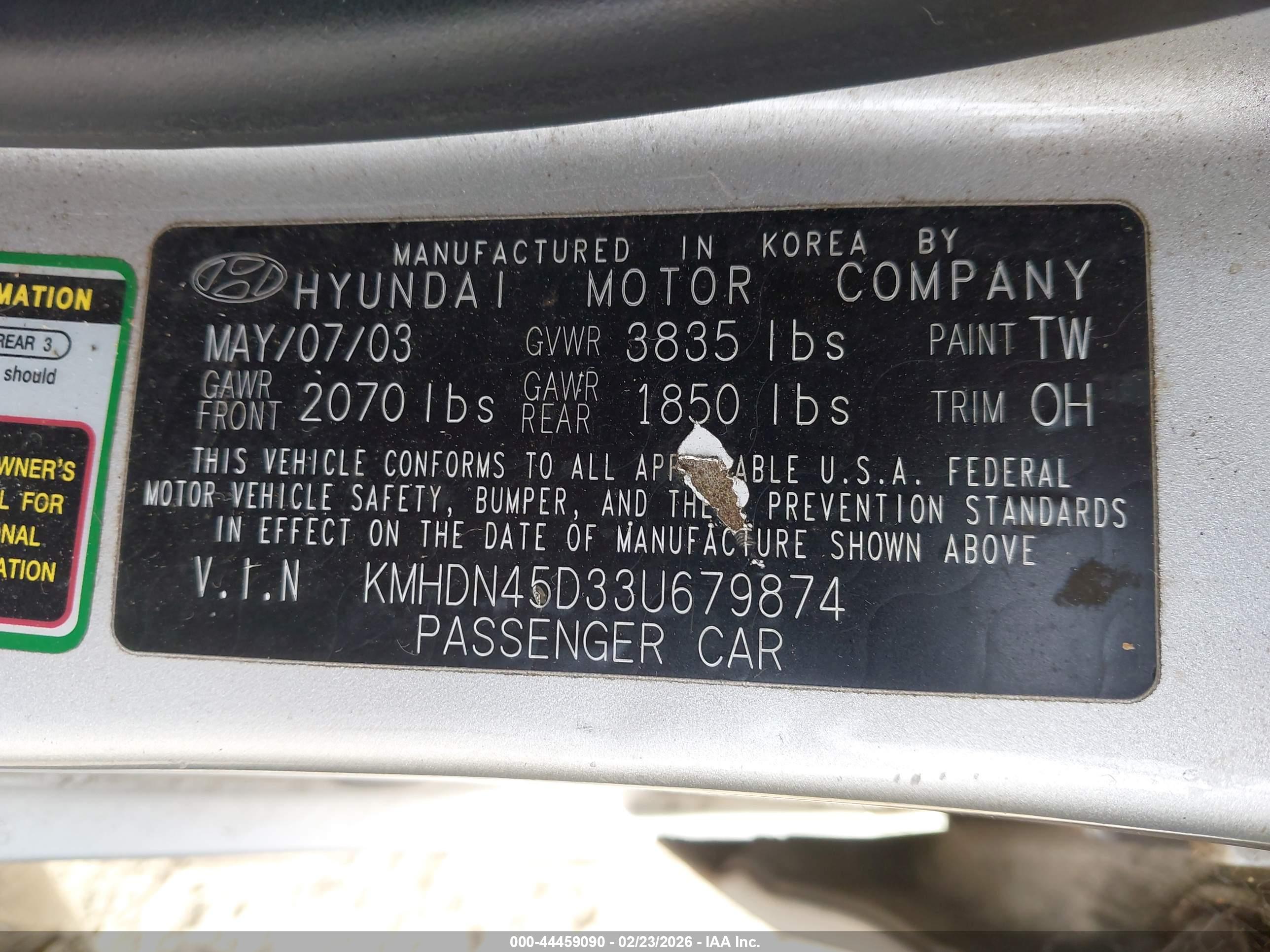 HYUNDAI ELANTRA image 9