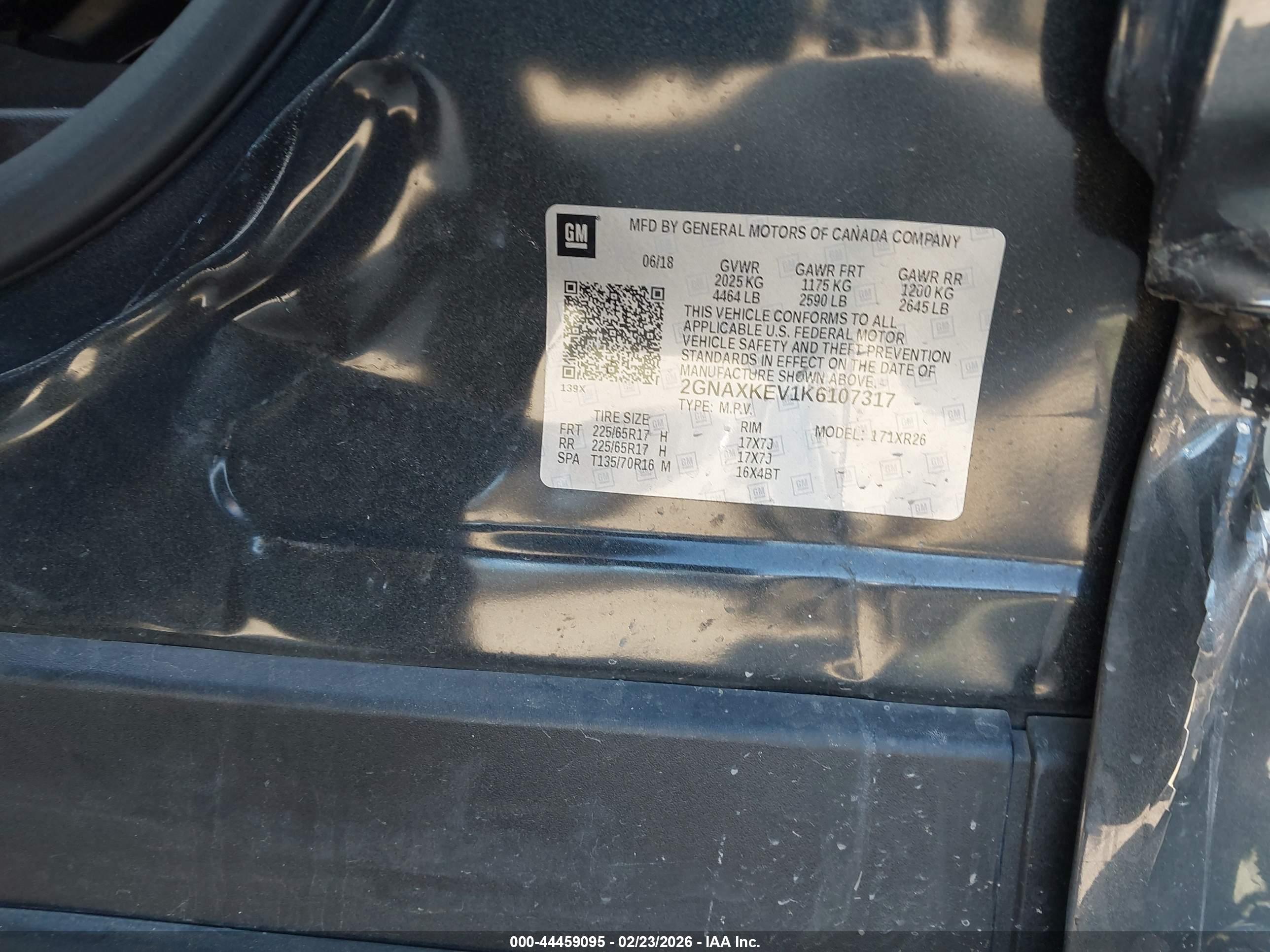 CHEVROLET EQUINOX image 9