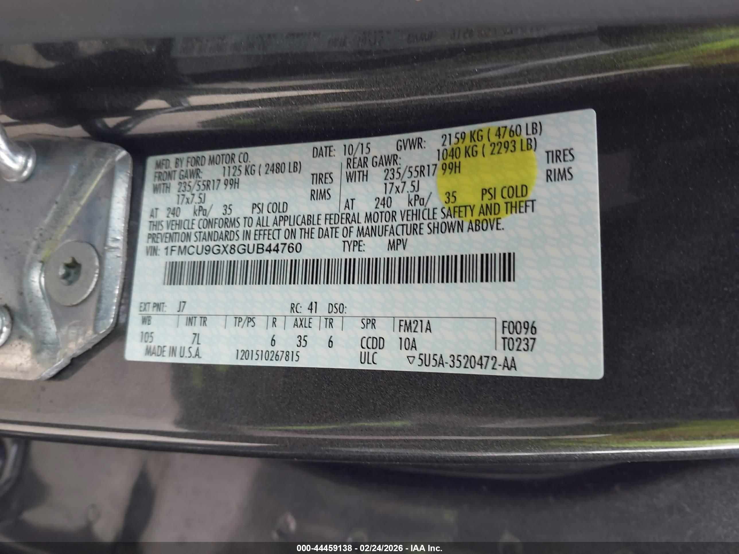 FORD ESCAPE image 9
