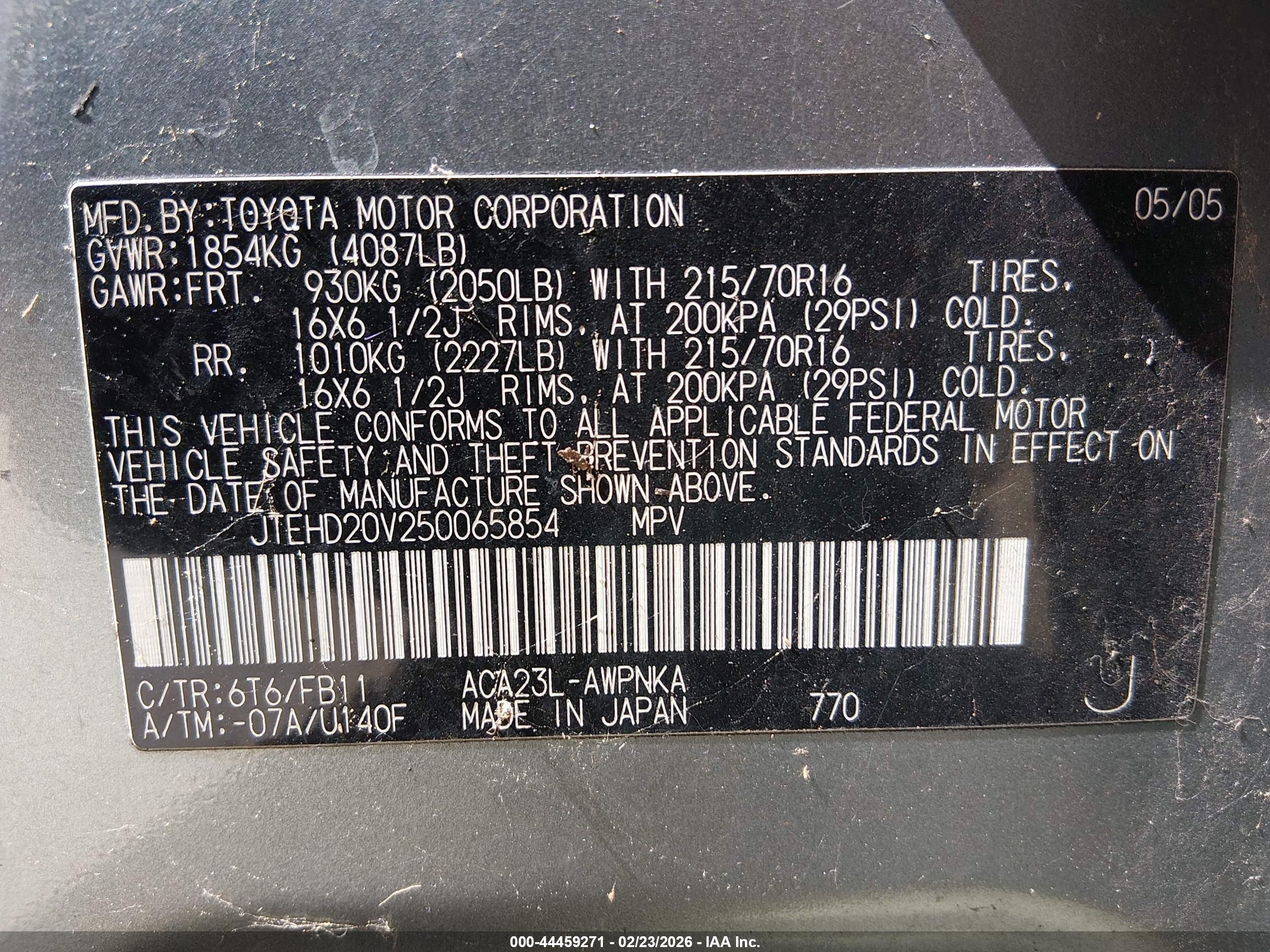 TOYOTA RAV4 image 9