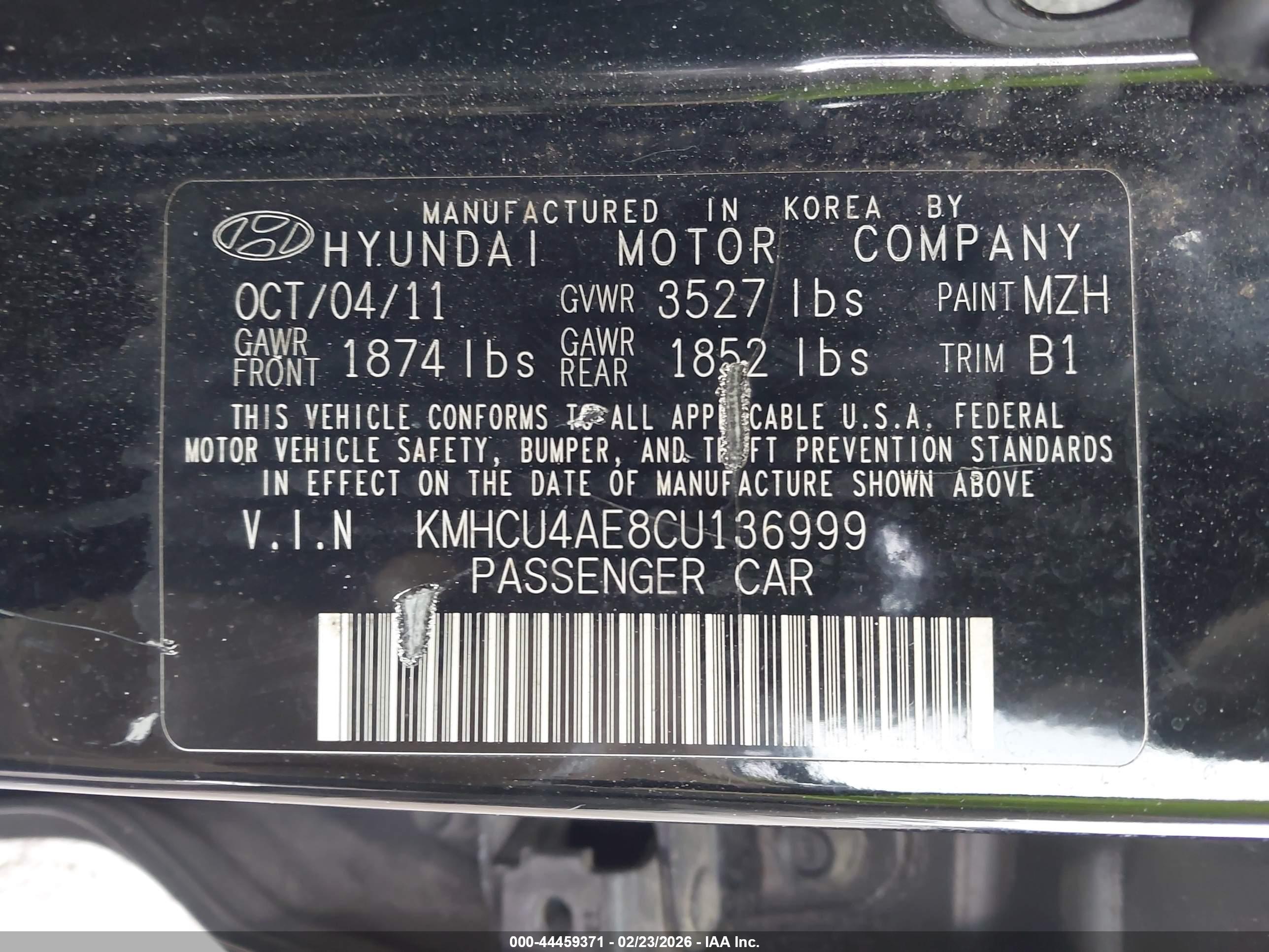 HYUNDAI ACCENT image 9