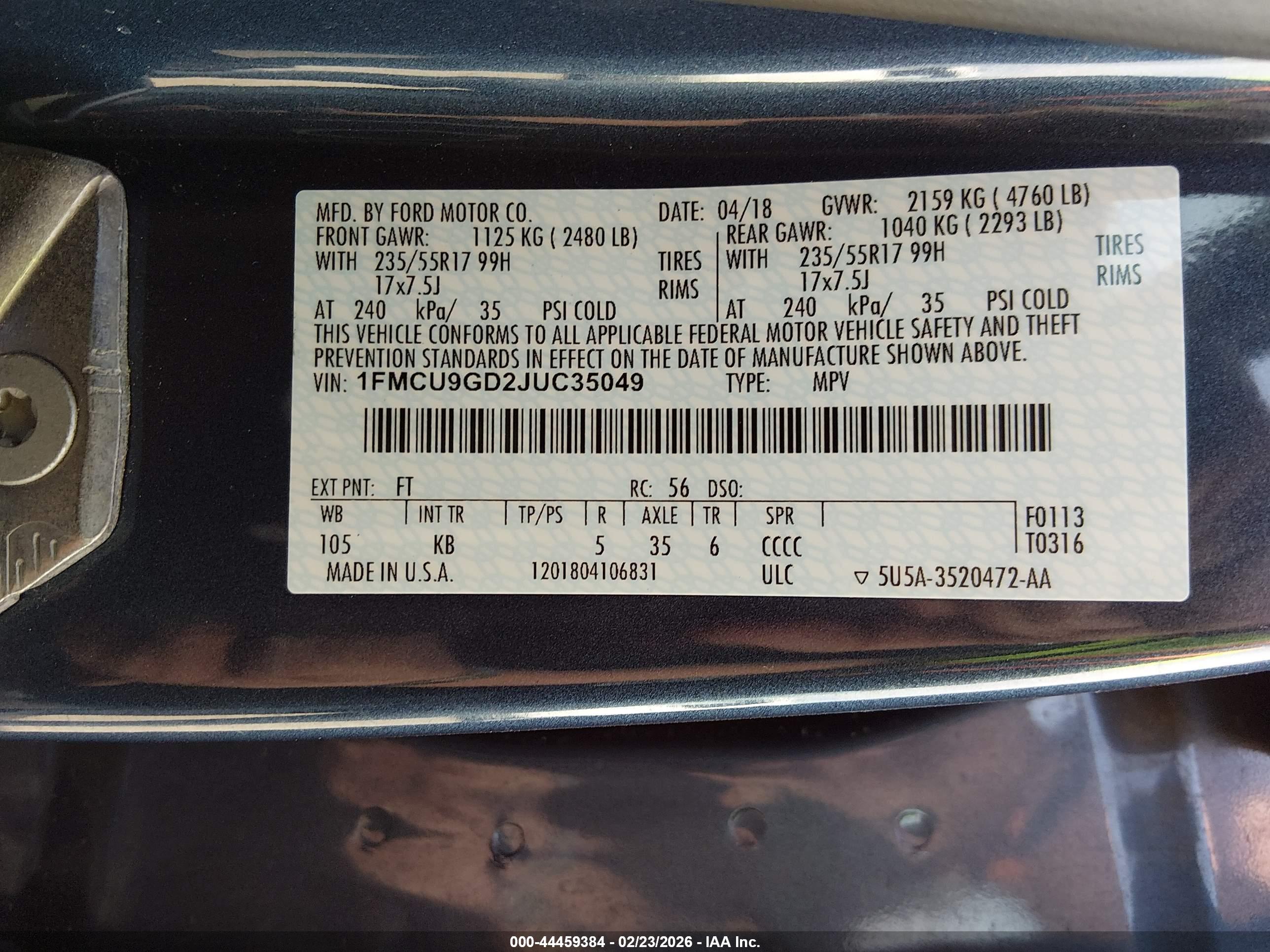 FORD ESCAPE image 9
