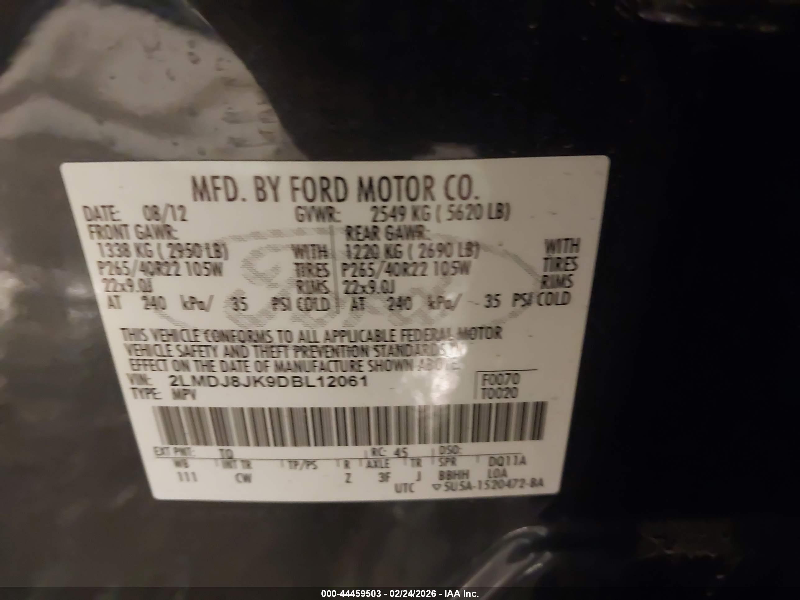 LINCOLN MKX image 9
