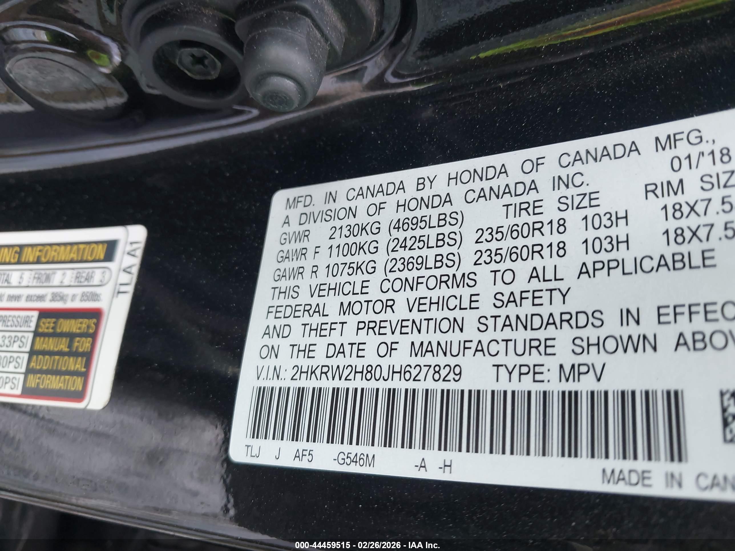 HONDA CR-V image 9