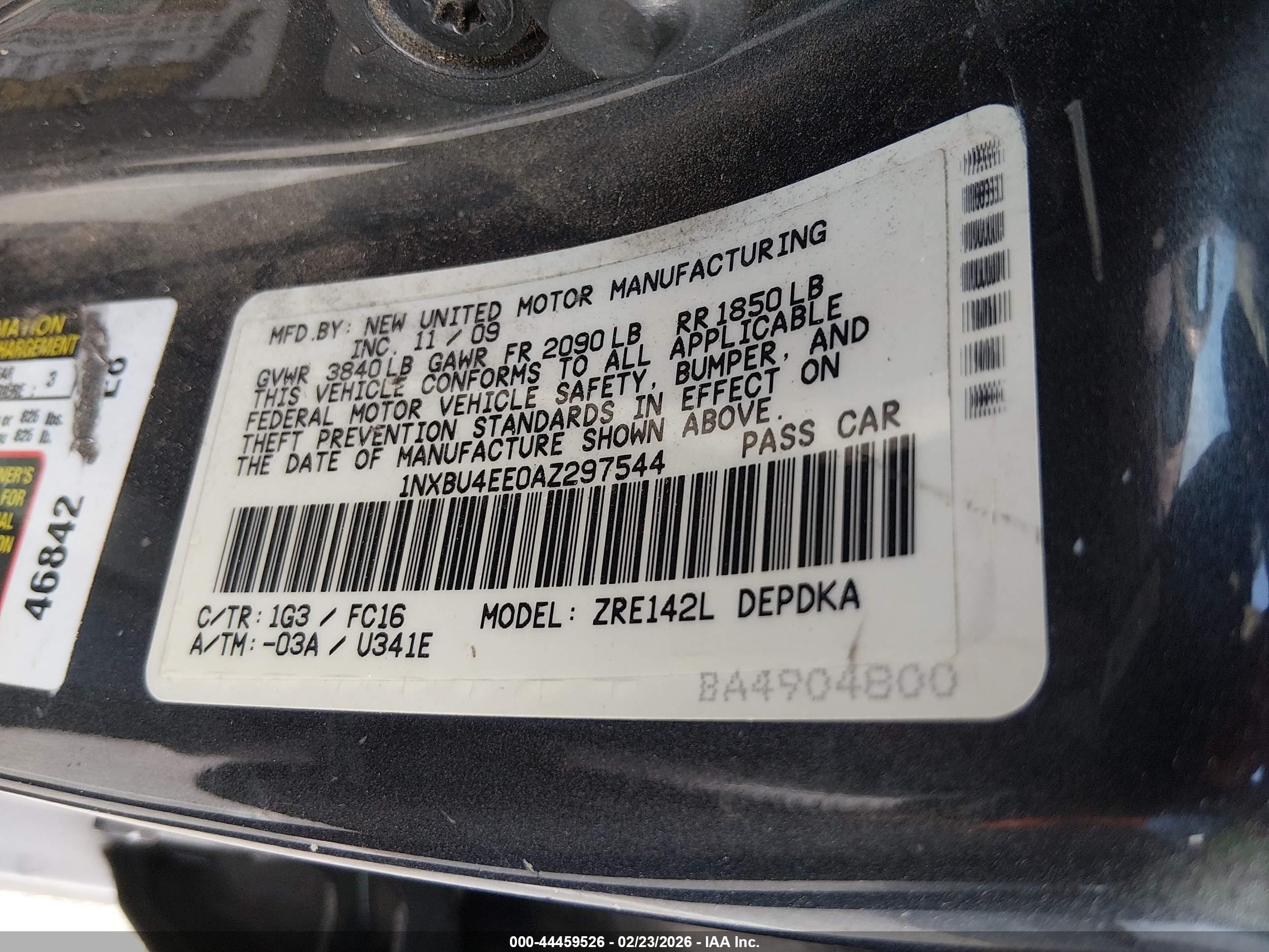 TOYOTA COROLLA image 9