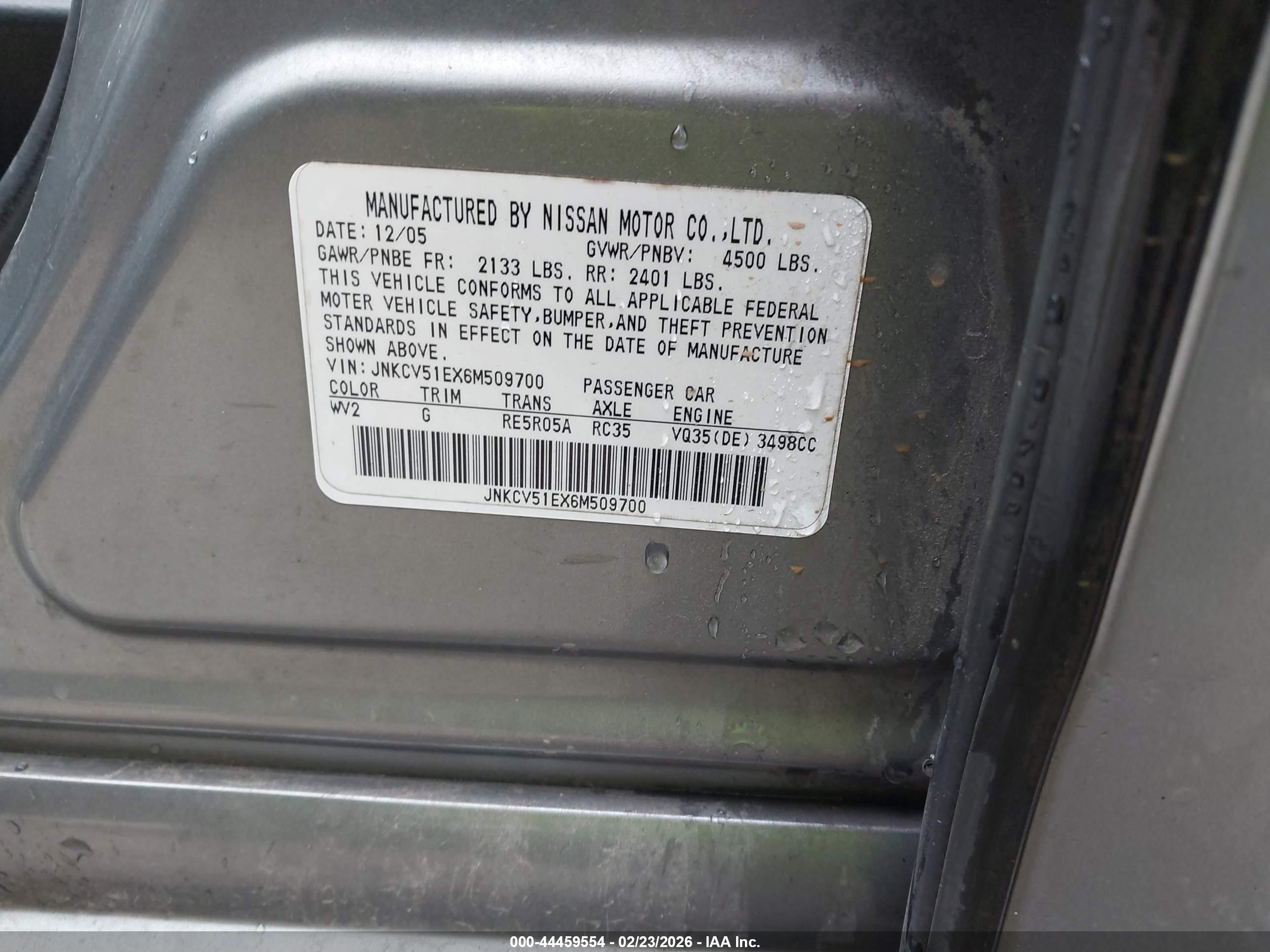 INFINITI G35 image 9