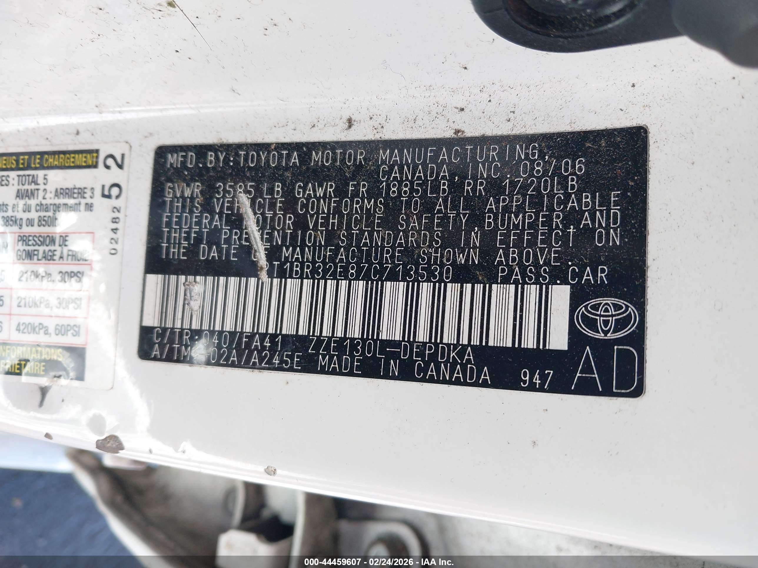 TOYOTA COROLLA image 9